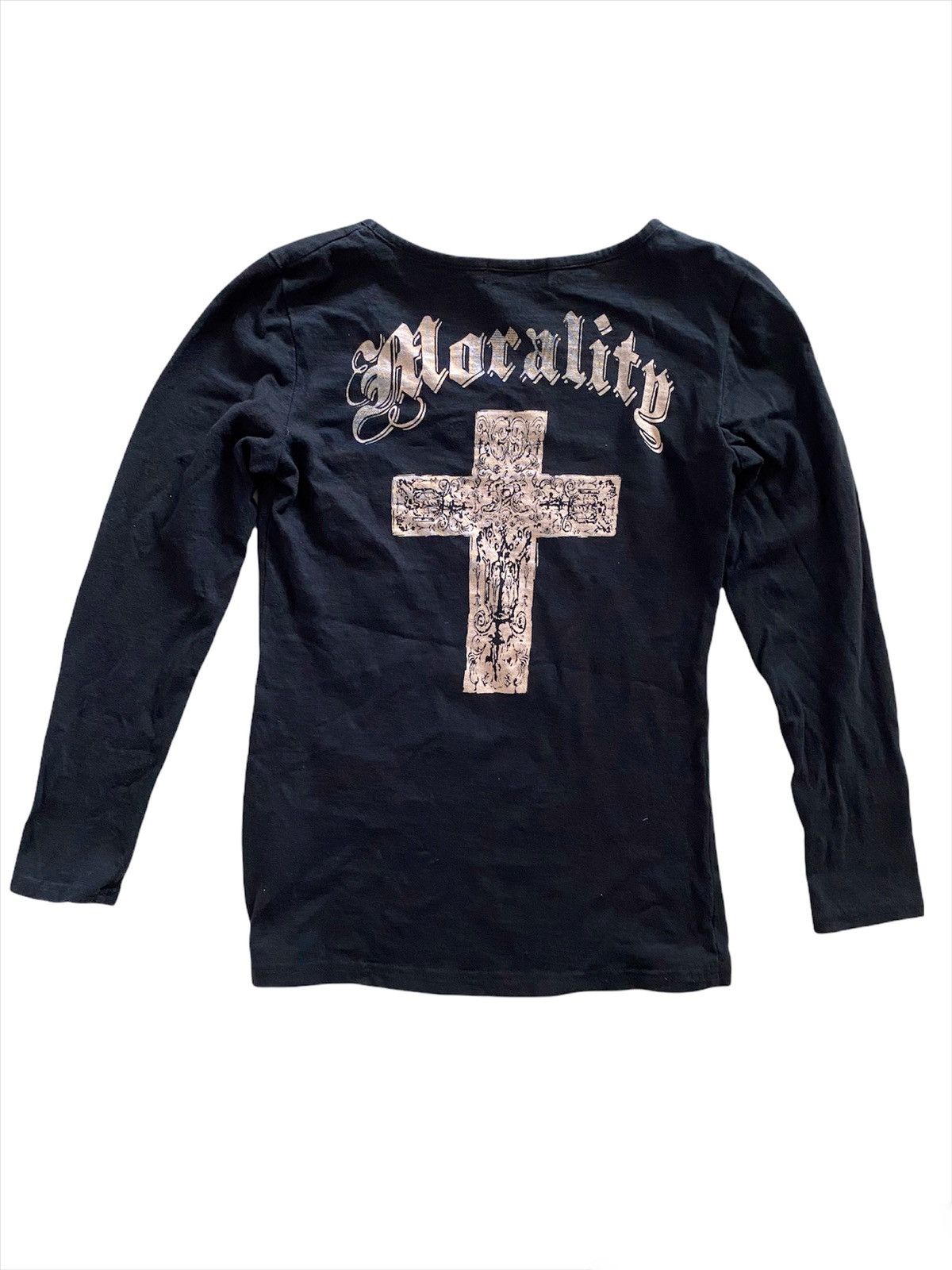 Japanese Brand × Seditionaries × Vintage Skull 🇯🇵 sleeve Shirt design punk Size US S / EU 44-46 / 1 - 3 Thumbnail
