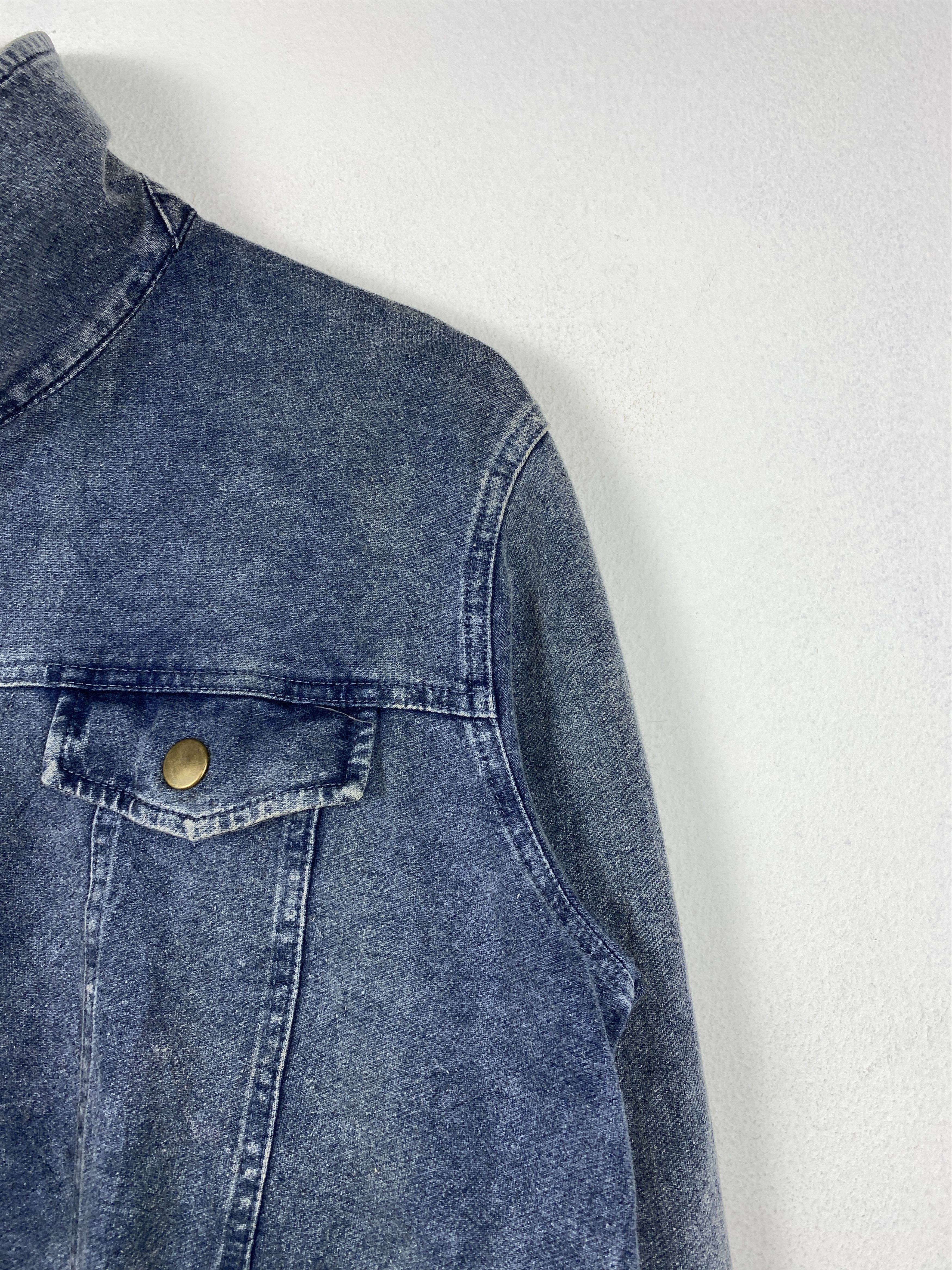 Japanese Brand × Vintage Vintage Japanese Brand Button Up Denim Jacket Size US S / EU 44-46 / 1 - 3 Thumbnail
