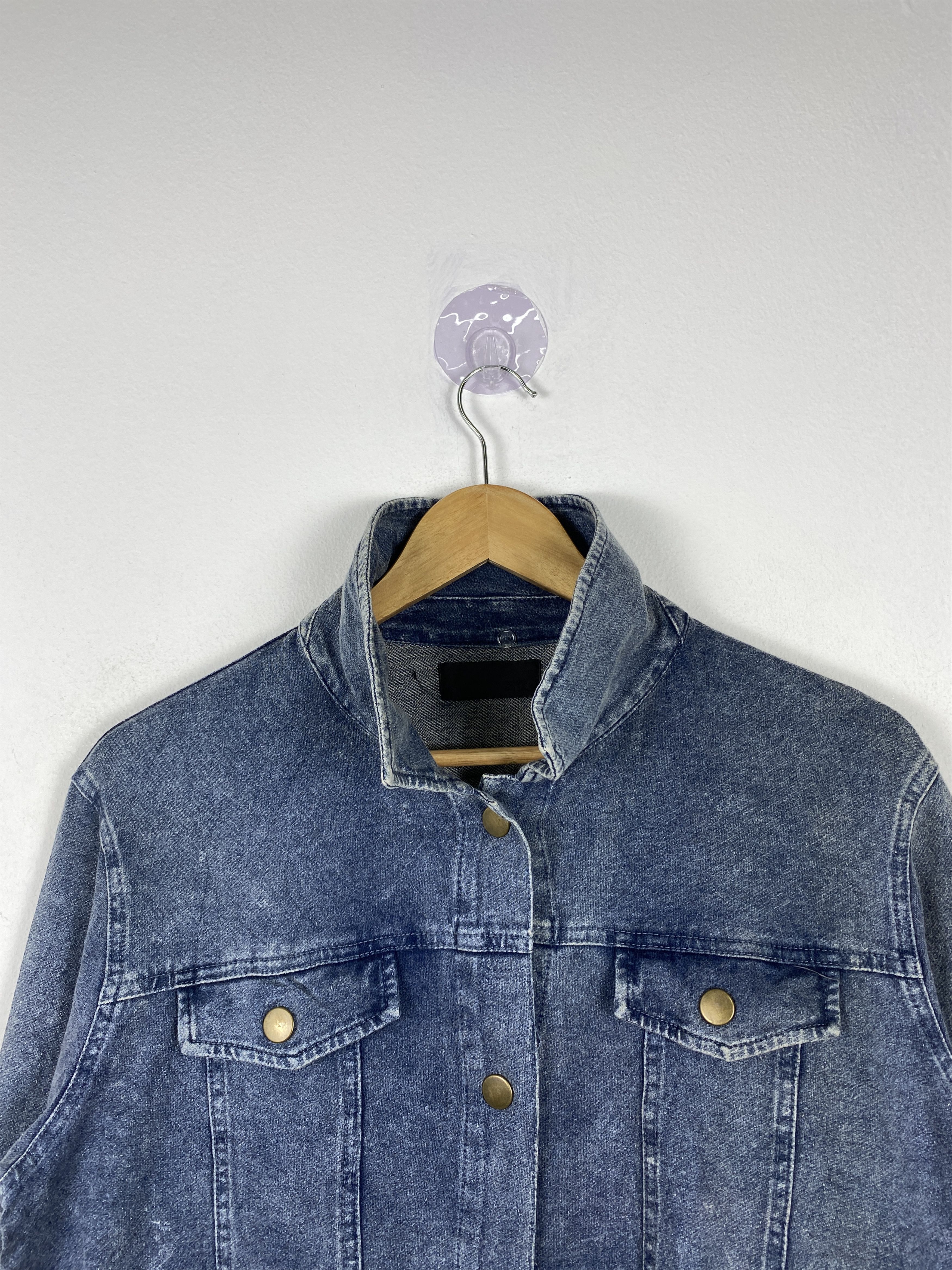 Japanese Brand × Vintage Vintage Japanese Brand Button Up Denim Jacket Size US S / EU 44-46 / 1 - 2 Thumbnail