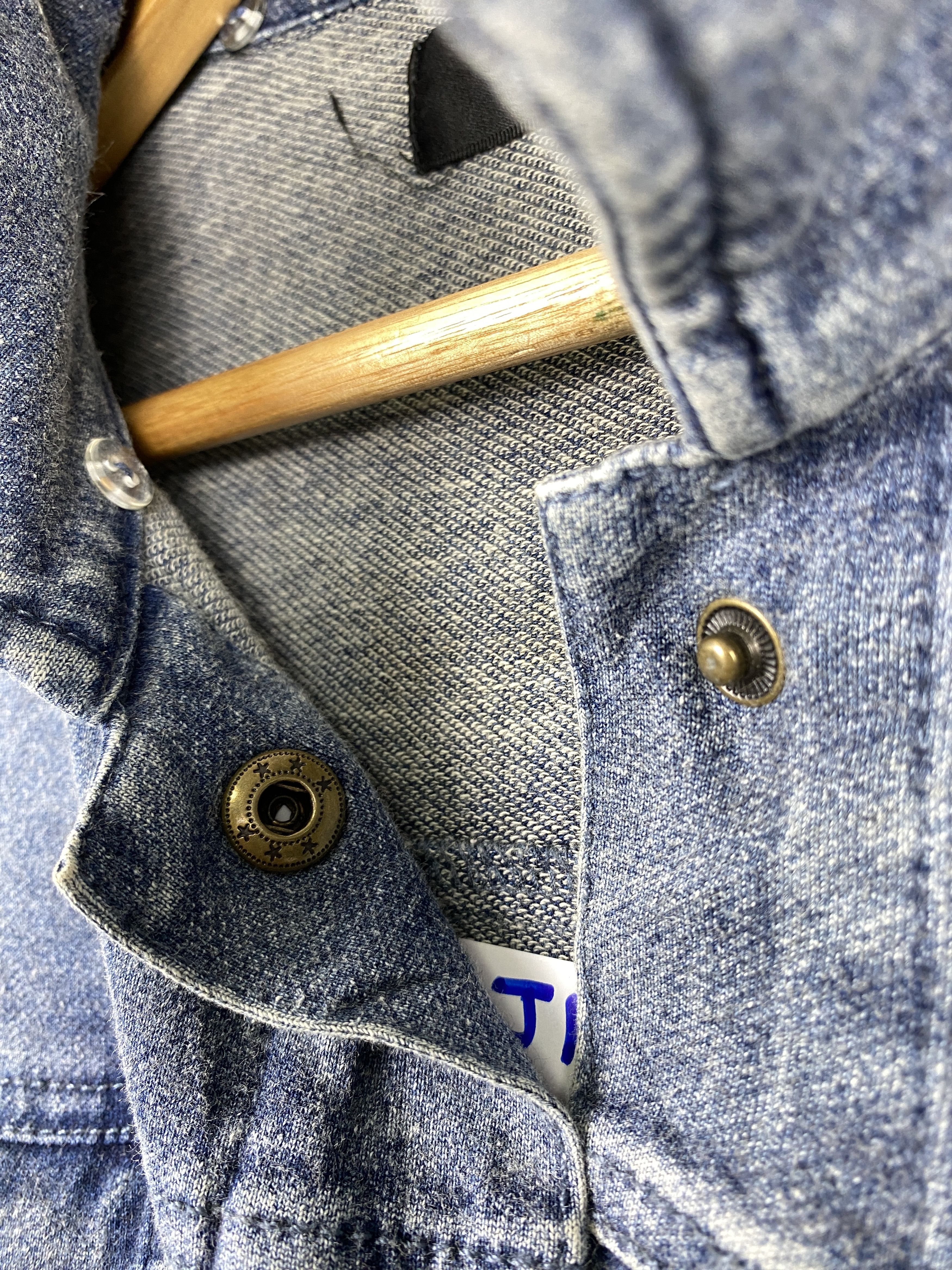 Japanese Brand × Vintage Vintage Japanese Brand Button Up Denim Jacket Size US S / EU 44-46 / 1 - 7 Thumbnail
