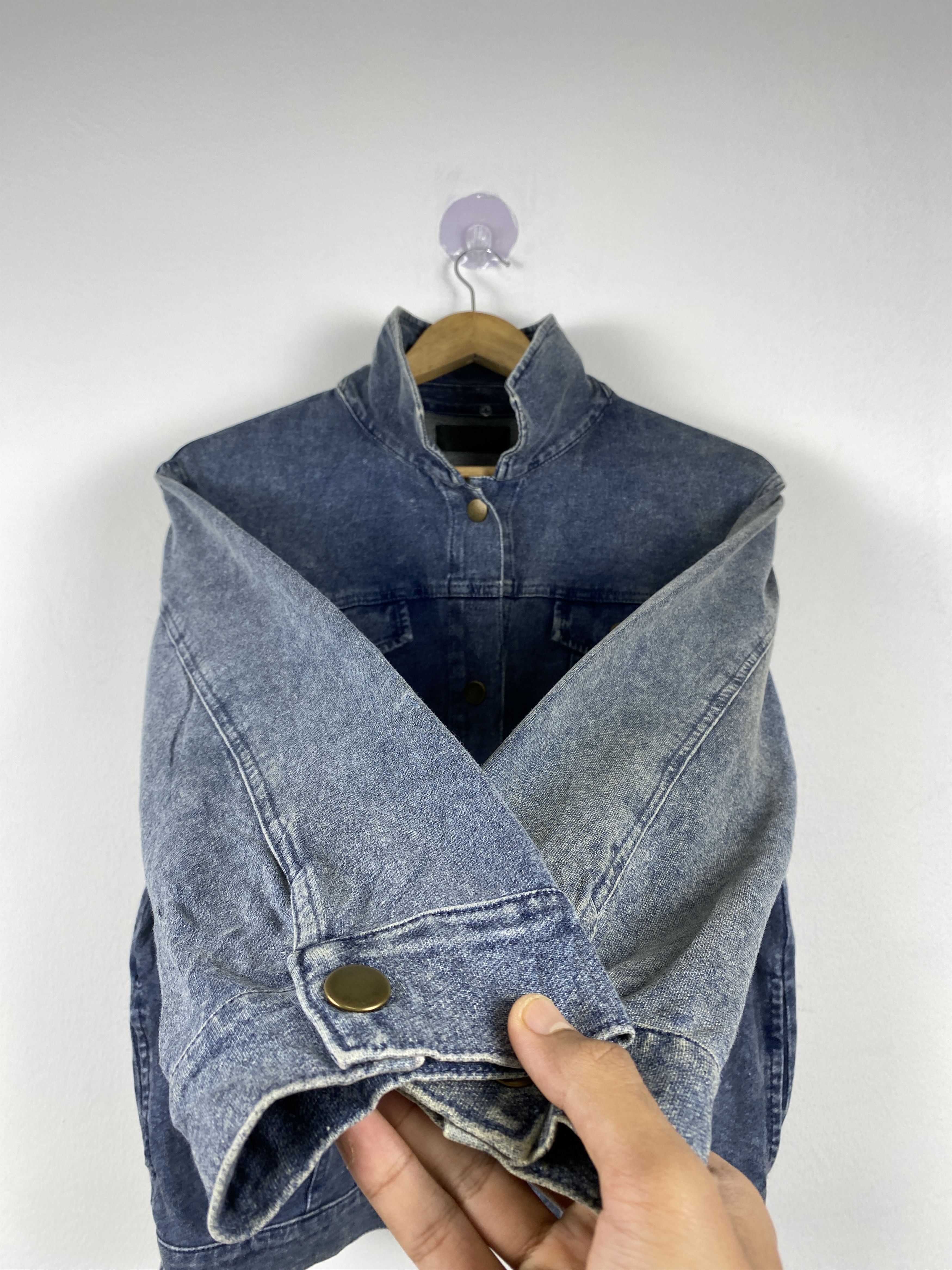 Japanese Brand × Vintage Vintage Japanese Brand Button Up Denim Jacket Size US S / EU 44-46 / 1 - 6 Thumbnail