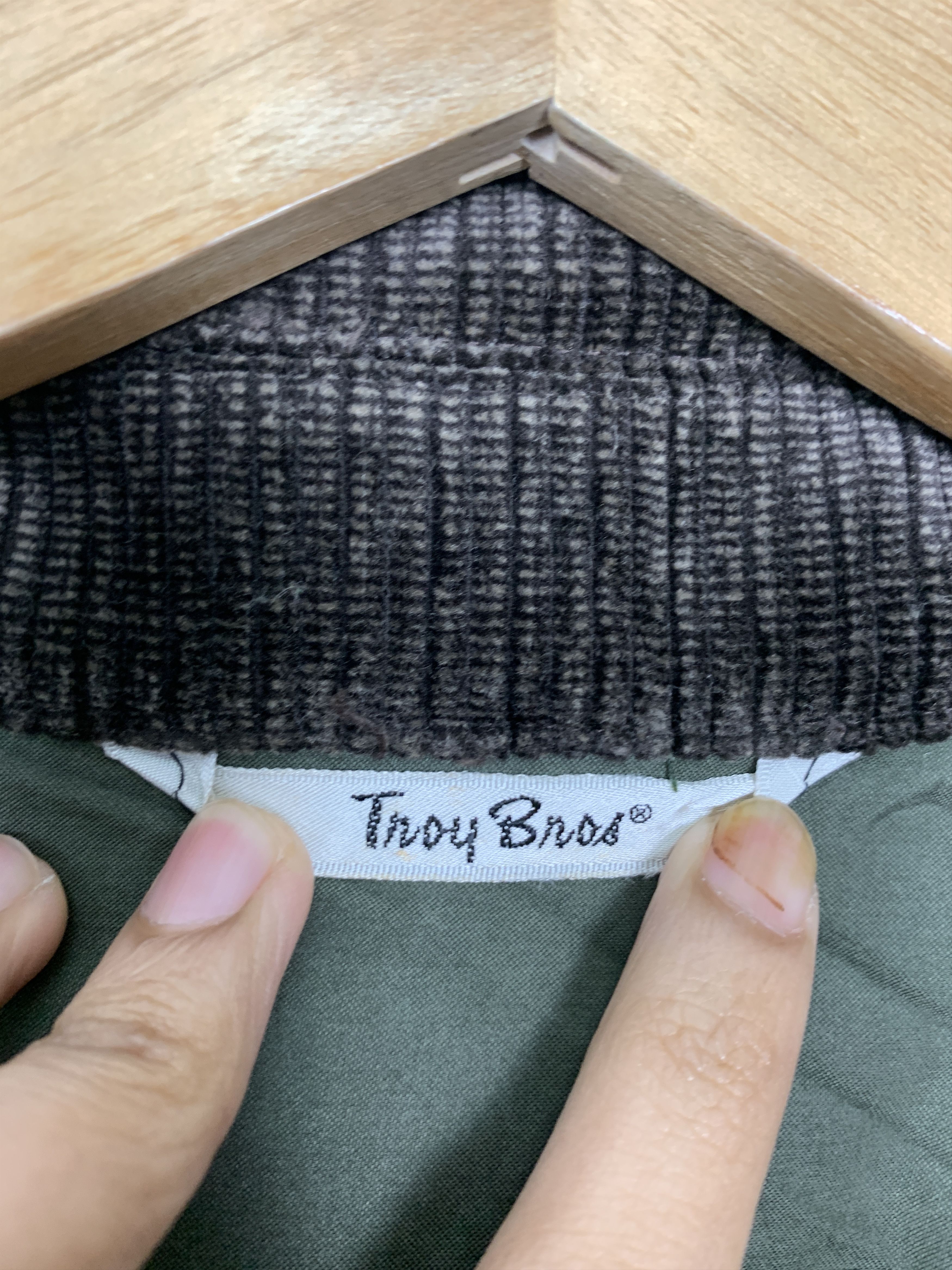 Japanese Brand Vintage TROY BROS Military Quilted Lining Jacket J0956 Size US L / EU 52-54 / 3 - 7 Thumbnail