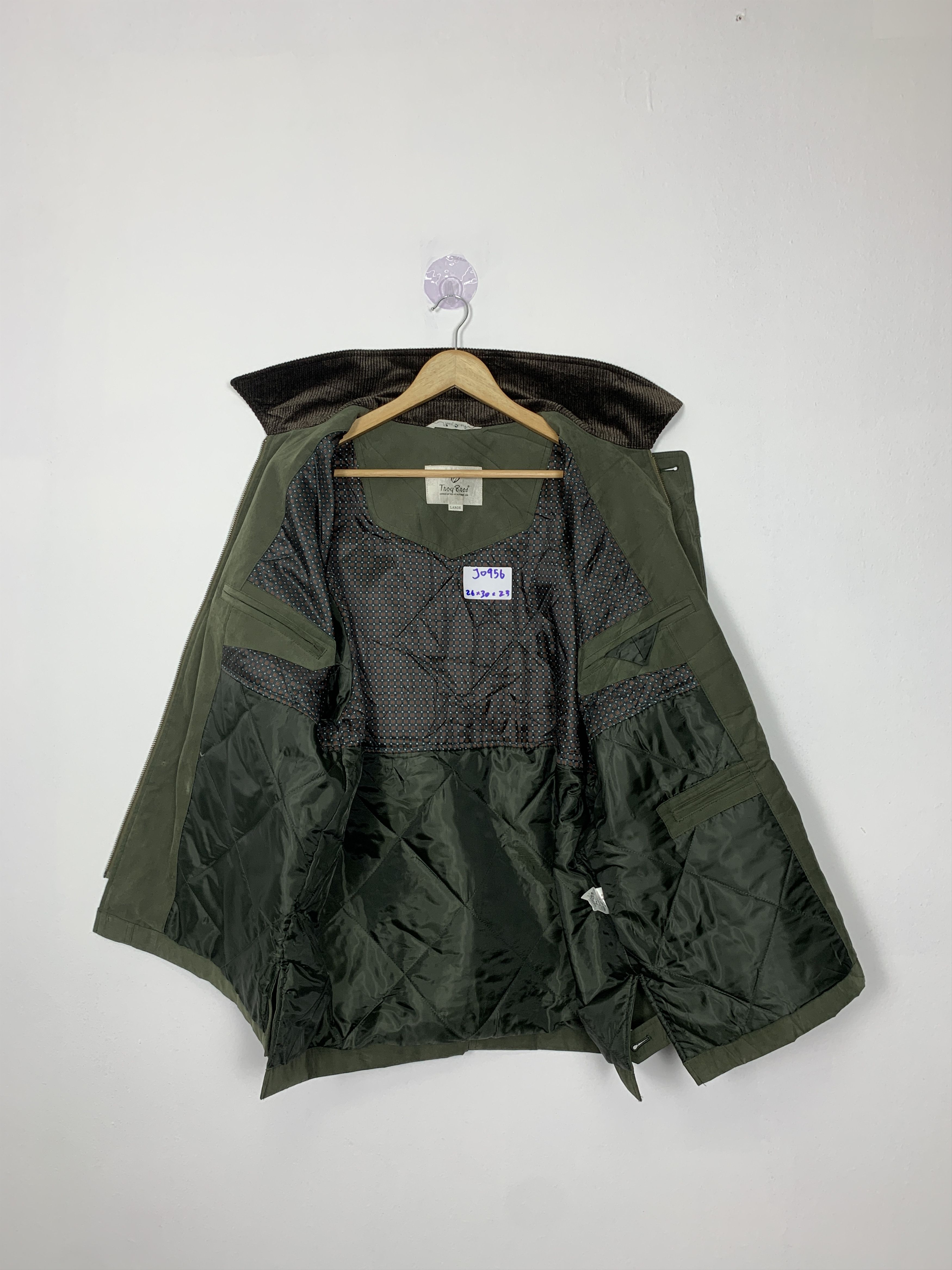 Japanese Brand Vintage TROY BROS Military Quilted Lining Jacket J0956 Size US L / EU 52-54 / 3 - 6 Thumbnail