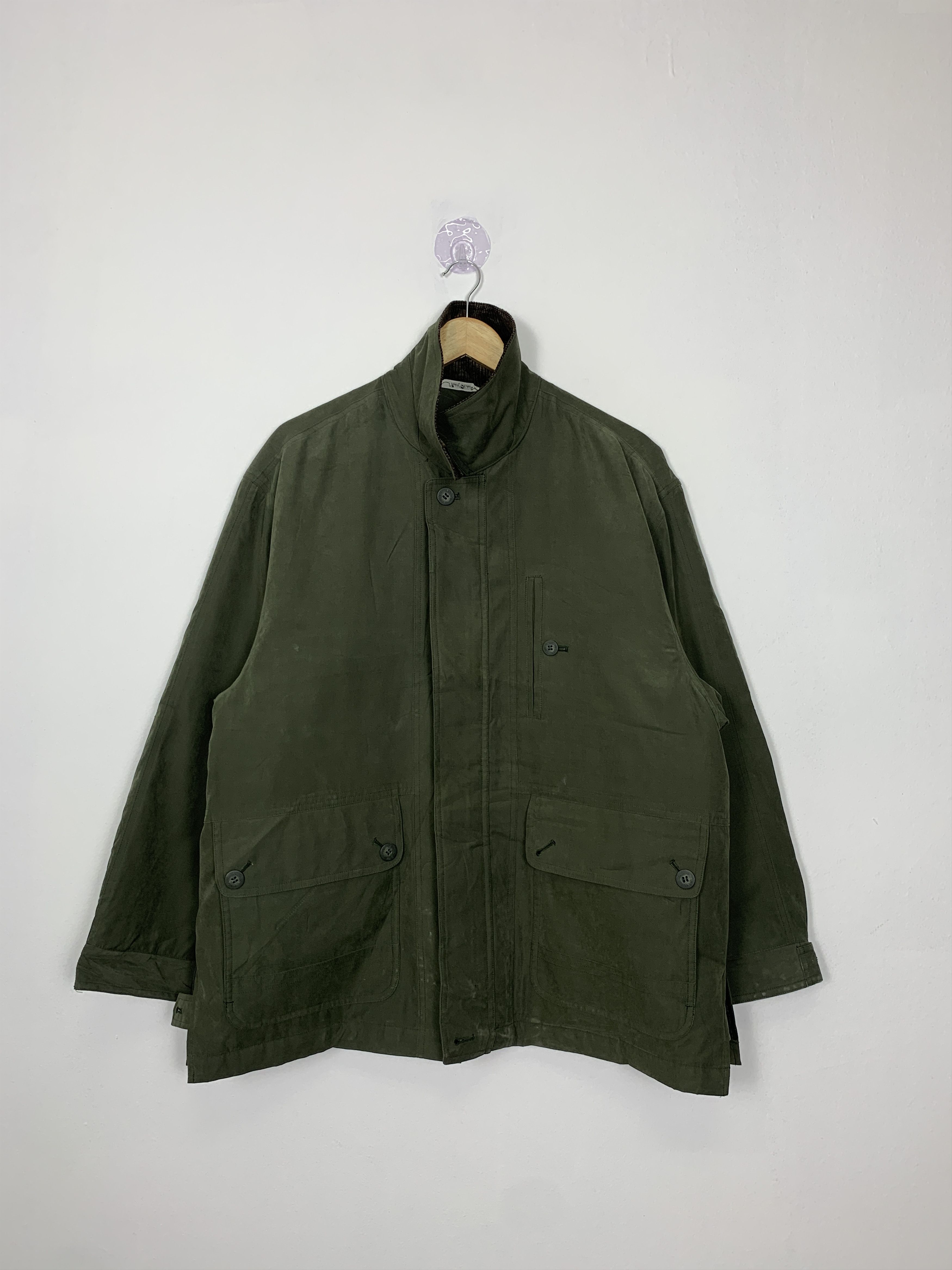 Japanese Brand Vintage TROY BROS Military Quilted Lining Jacket J0956 Size US L / EU 52-54 / 3 - 1 Thumbnail
