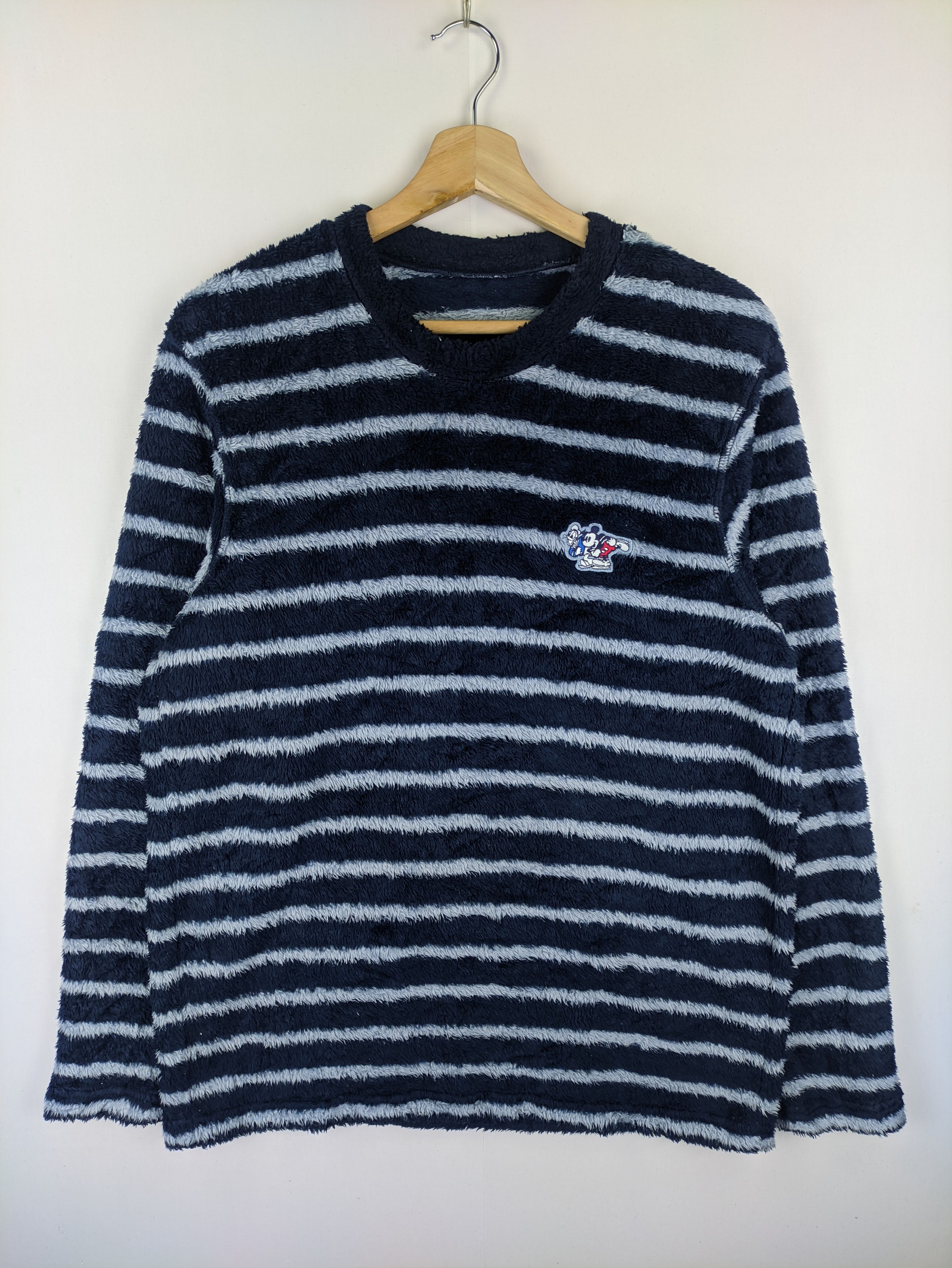 Disney × Japanese Brand × Uniqlo Steals🔥Uniqlo Fleece Sweater Mickey & Donald Size US M / EU 48-50 / 2 - 1 Thumbnail