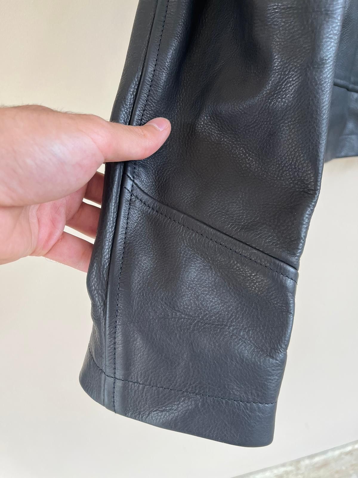 Amiri D Pocket Leather Jacket in Black Size US M / EU 48-50 / 2 - 4 Thumbnail