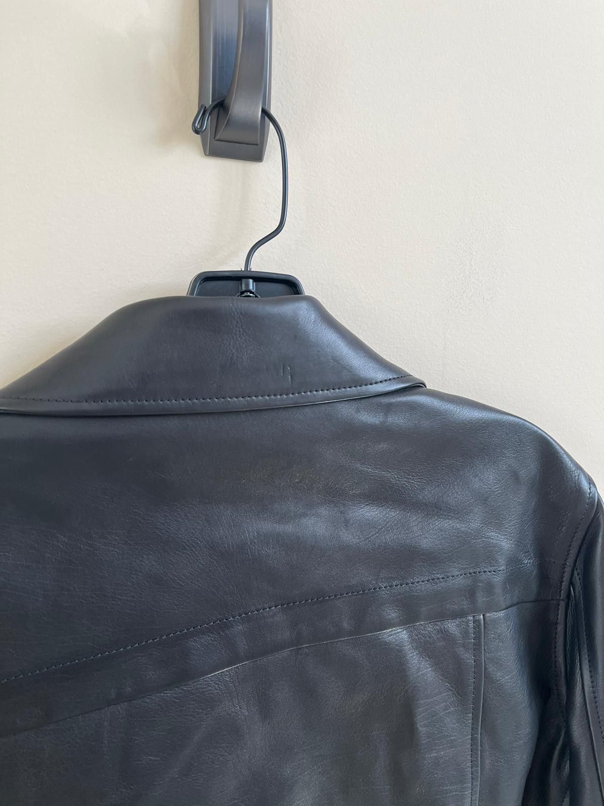 Amiri D Pocket Leather Jacket in Black Size US M / EU 48-50 / 2 - 11 Thumbnail