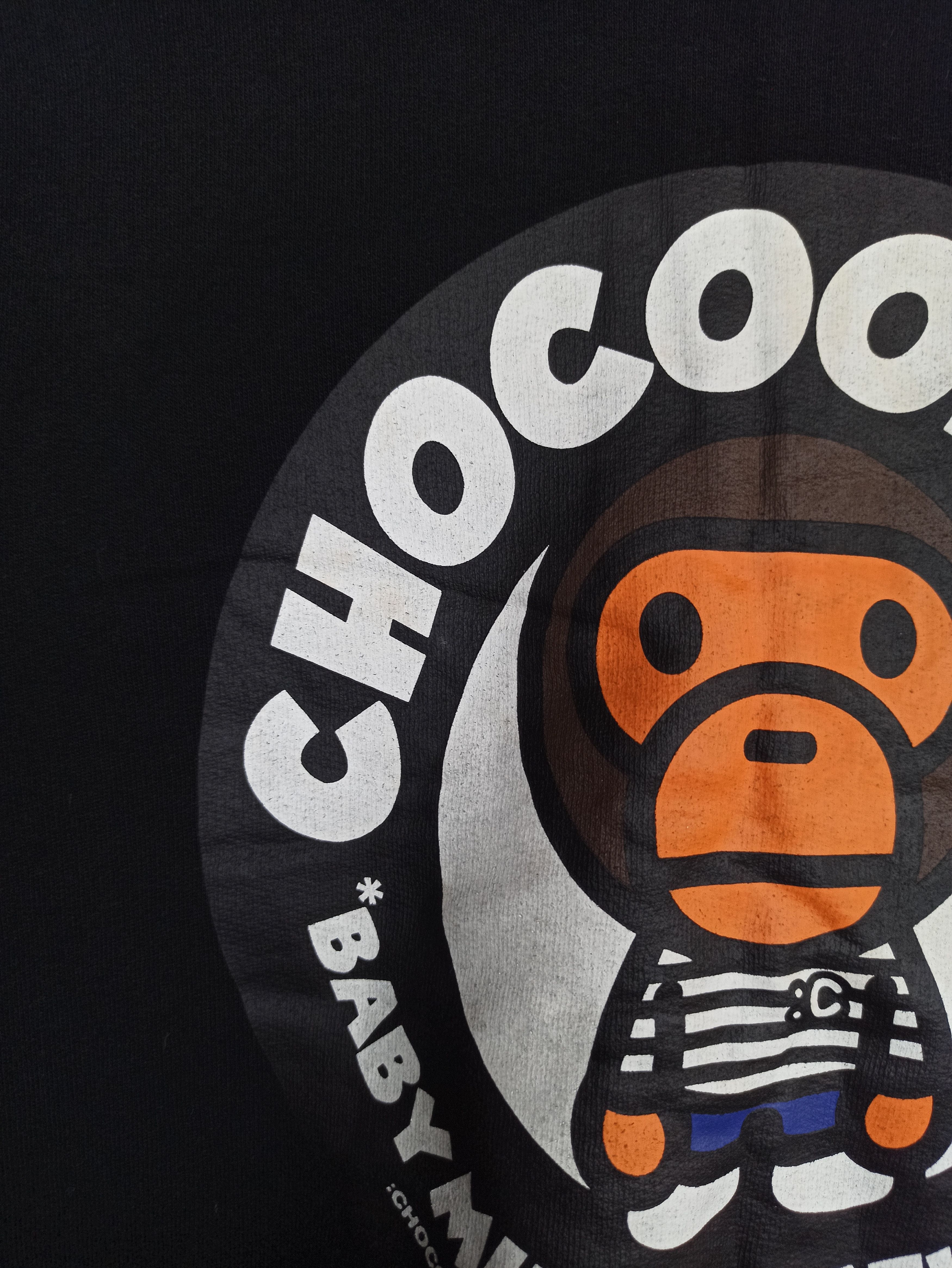 Bape × Chocolate Bape Baby Milo x Black Chocolate Sweater Size US S / EU 44-46 / 1 - 4 Thumbnail