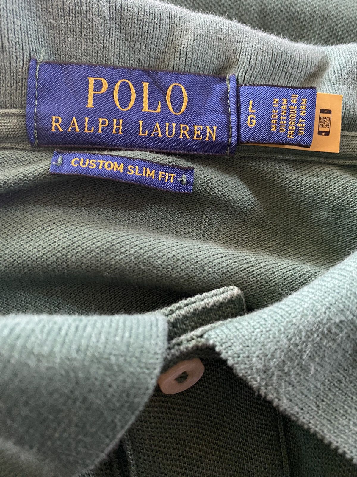 Polo Ralph Lauren Polo Ralph Lauren Collar Tee Men’s L Size US L / EU 52-54 / 3 - 3 Thumbnail