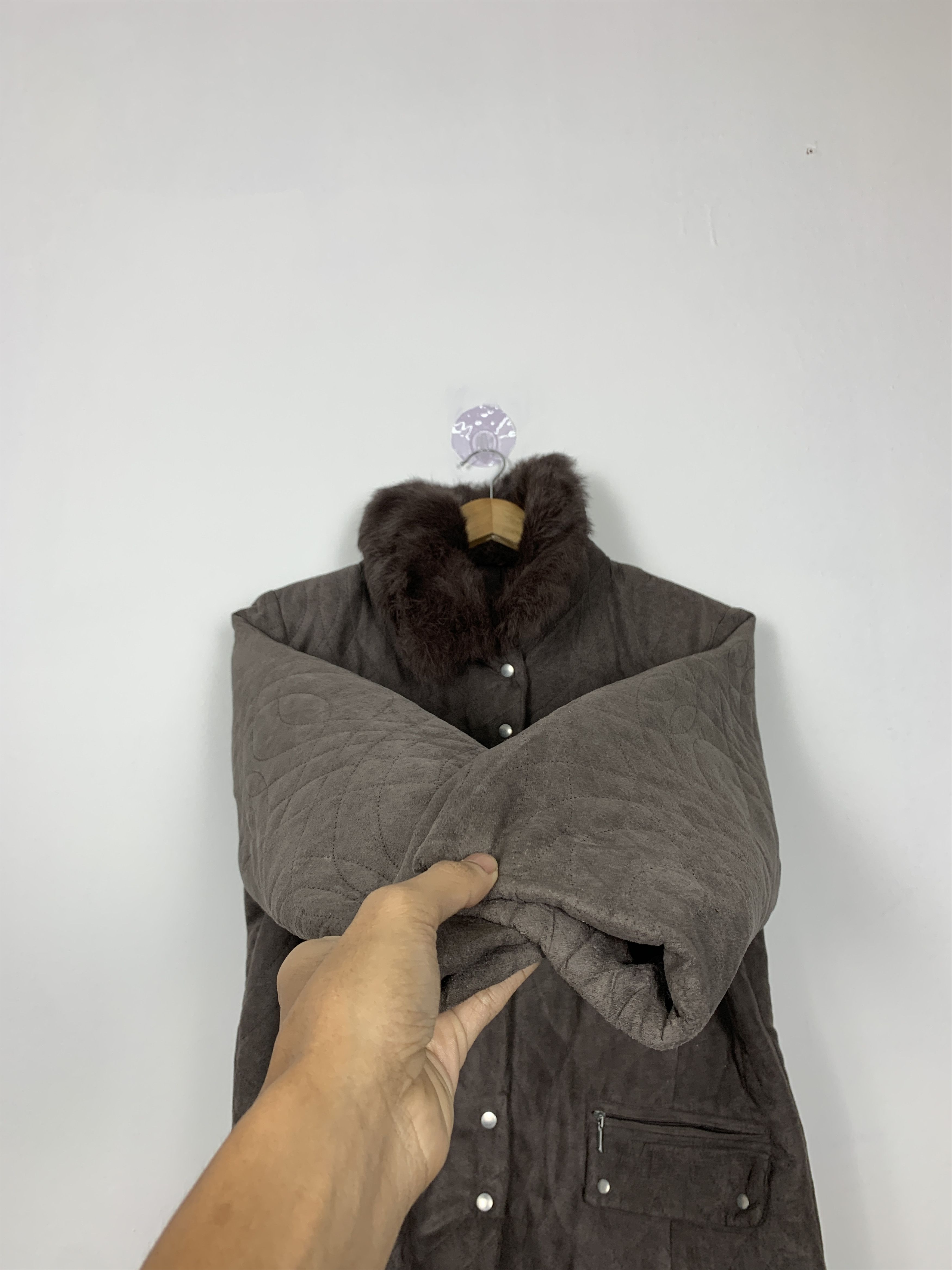 Japanese Brand Vintage LAVANTI Fur Collar Button Up Jacket J0960 Size US S / EU 44-46 / 1 - 5 Thumbnail