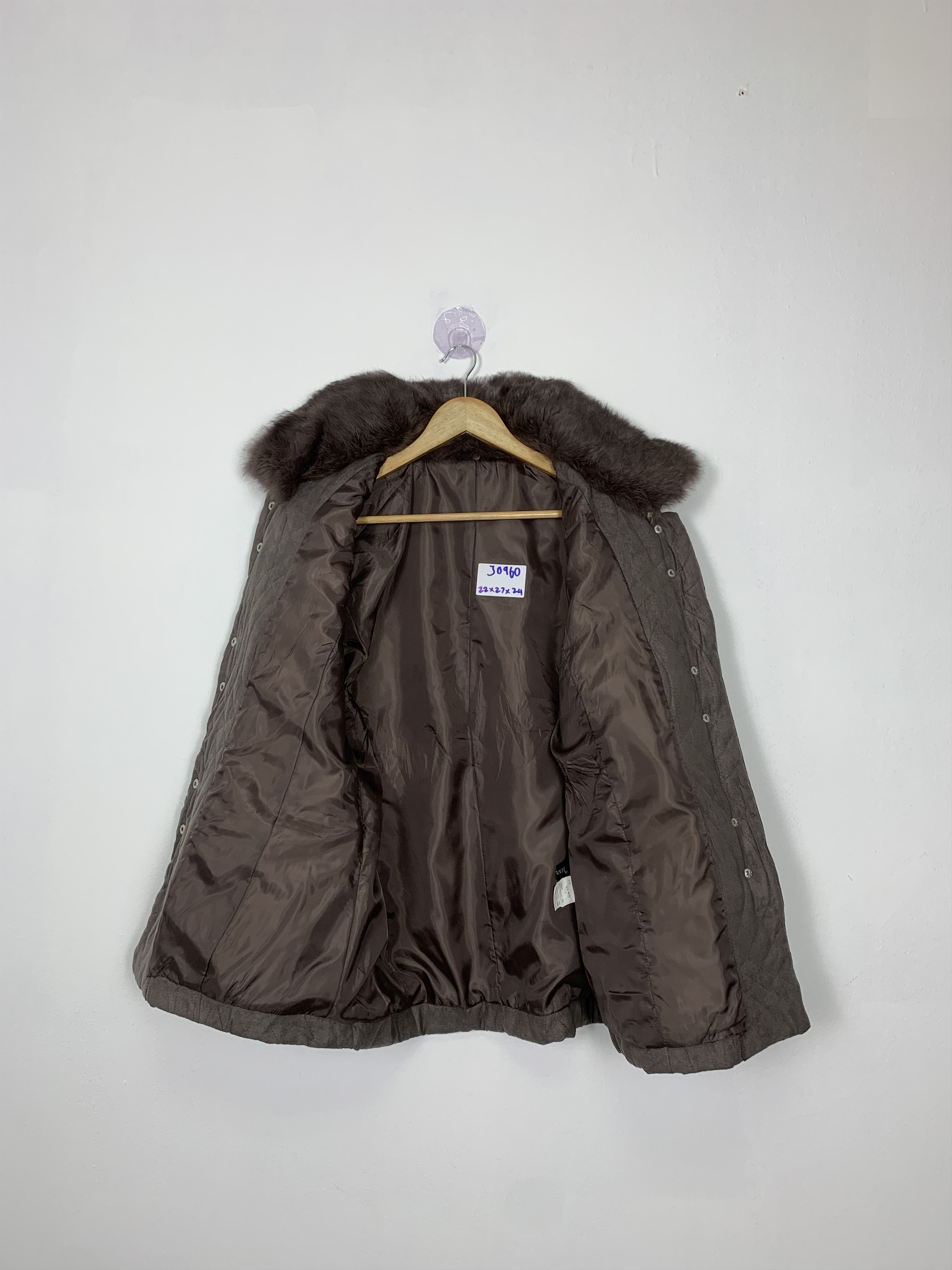 Japanese Brand Vintage LAVANTI Fur Collar Button Up Jacket J0960 Size US S / EU 44-46 / 1 - 7 Thumbnail