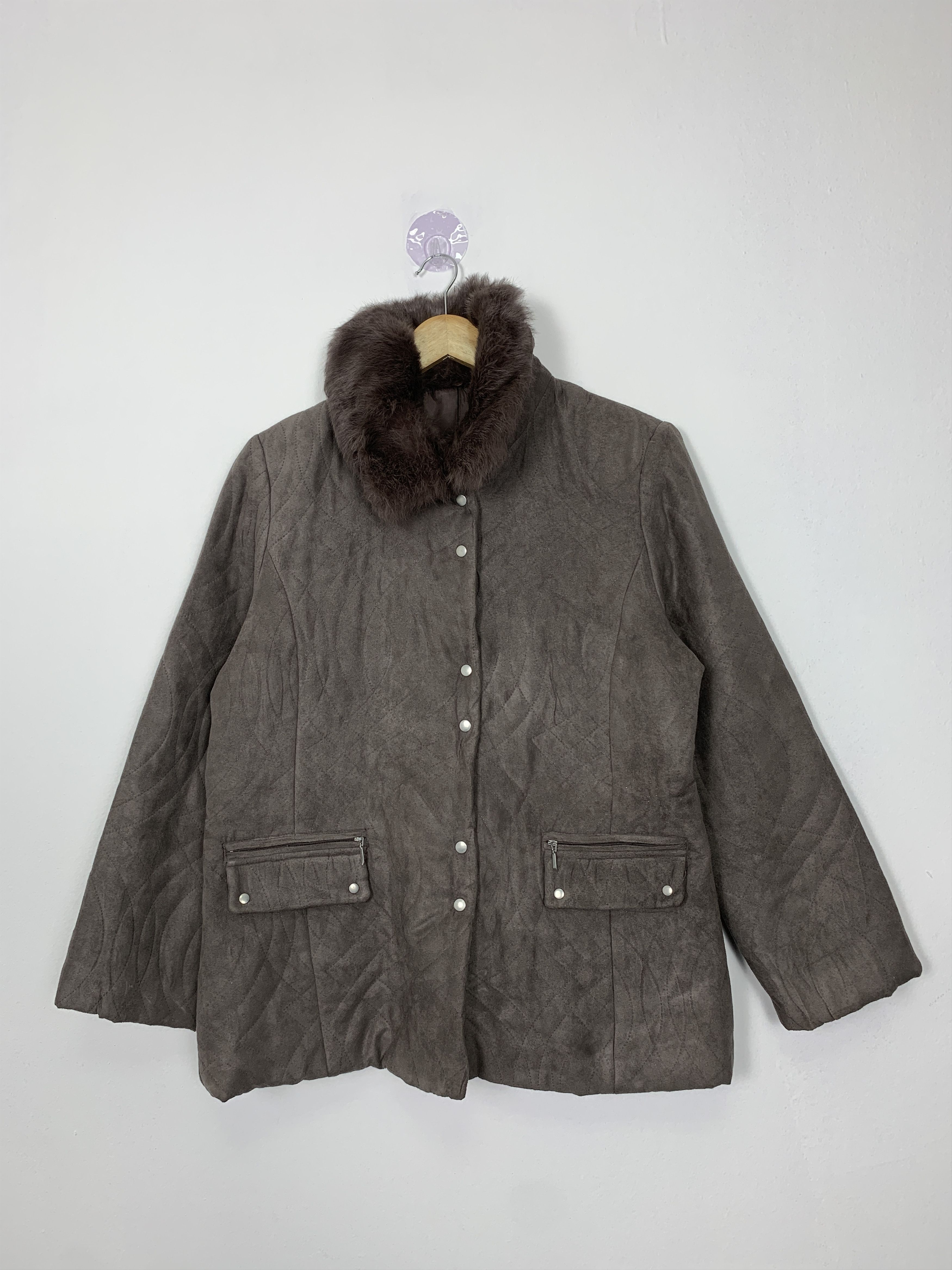 Japanese Brand Vintage LAVANTI Fur Collar Button Up Jacket J0960 Size US S / EU 44-46 / 1 - 1 Thumbnail