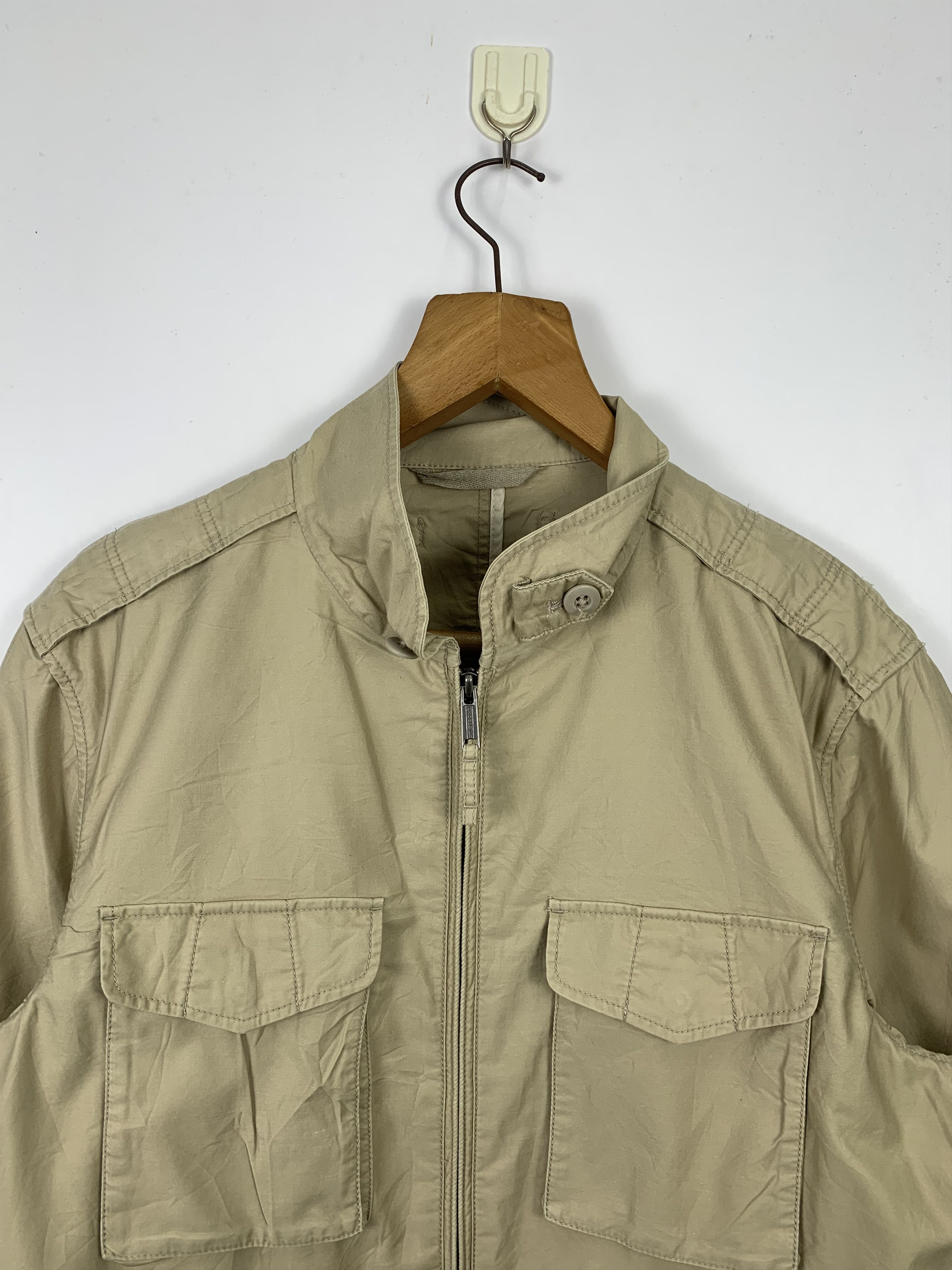 Japanese Brand Vintage CROCODILE Multi Pocket Zip Up Jacket J0540 Size US M / EU 48-50 / 2 - 2 Thumbnail