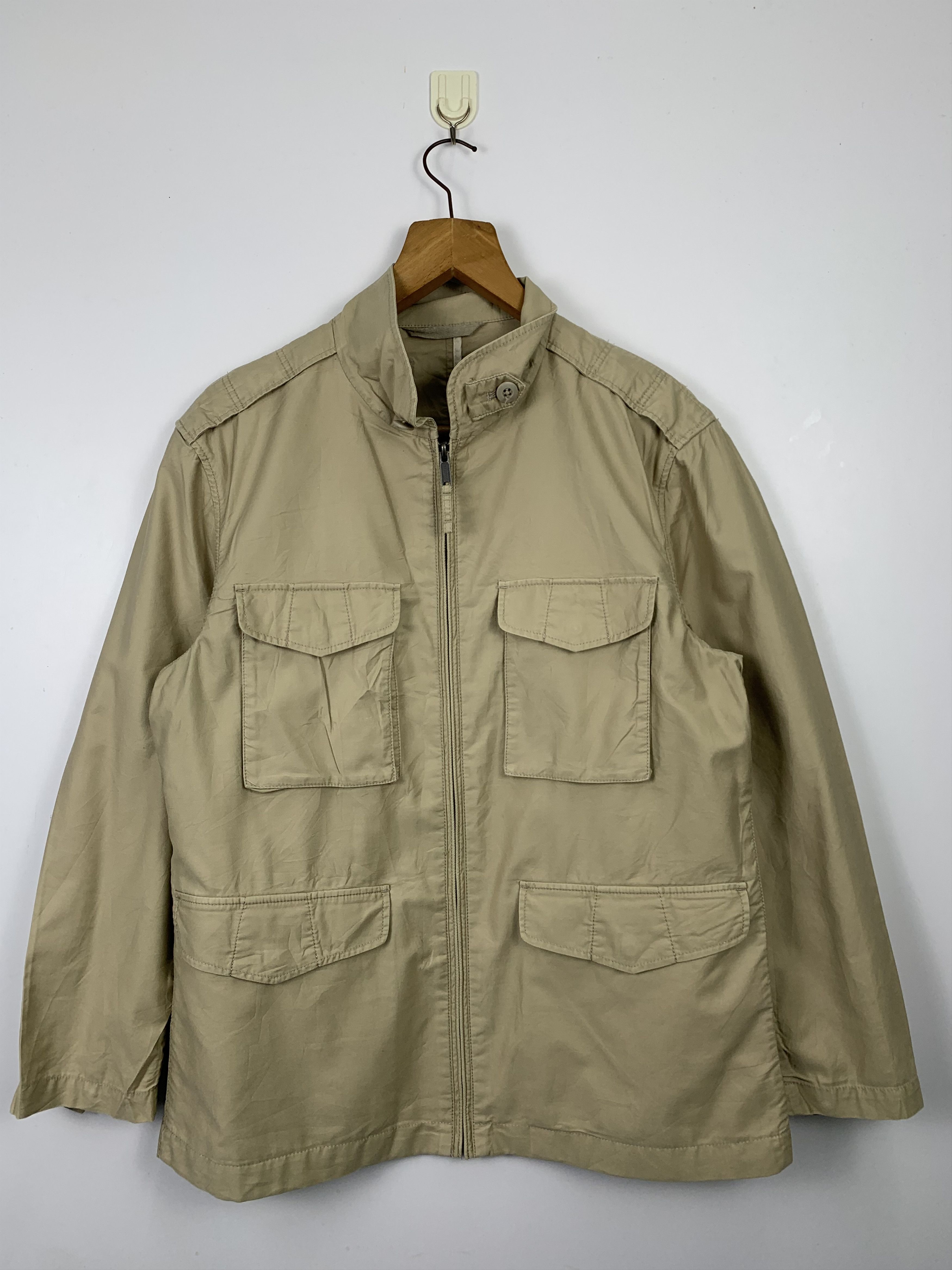 Japanese Brand Vintage CROCODILE Multi Pocket Zip Up Jacket J0540 Size US M / EU 48-50 / 2 - 1 Thumbnail