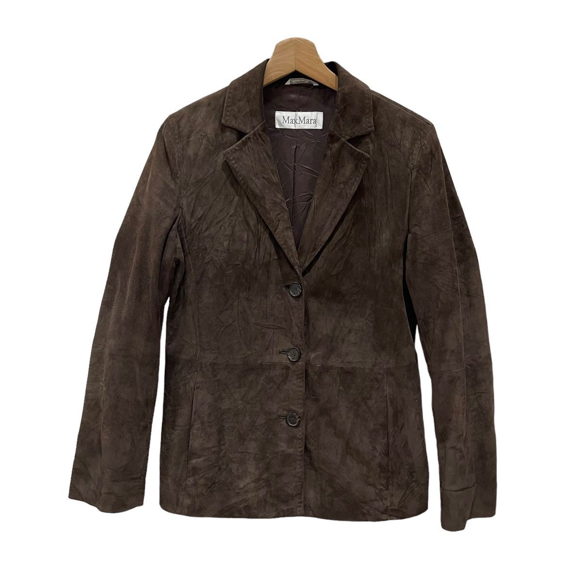 Vintage Max Mara Made in Italy Leather Jacket