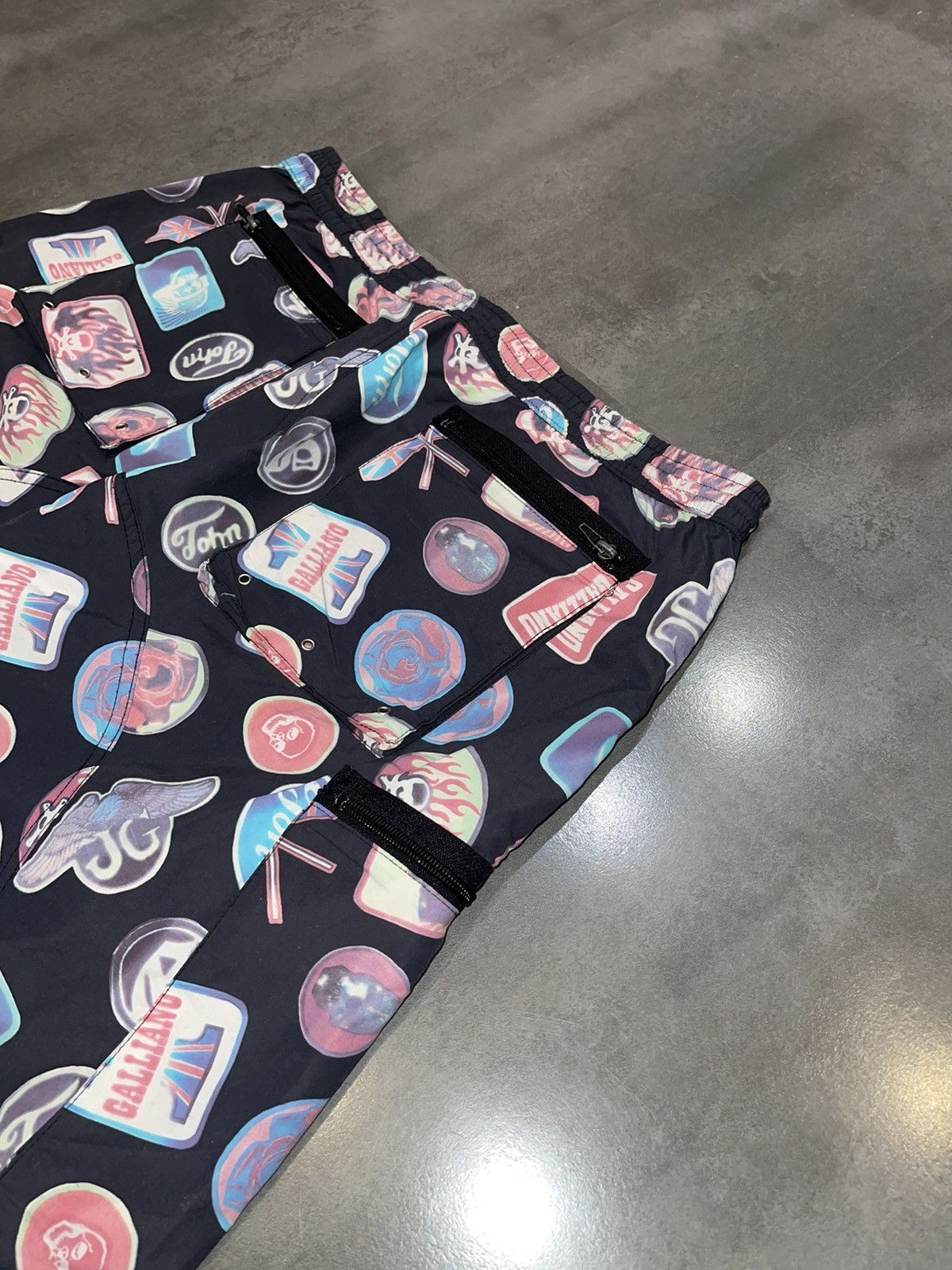 John Galliano John Galliano All Over Printed Swim Shorts Size US 32 / EU 48 - 8 Thumbnail