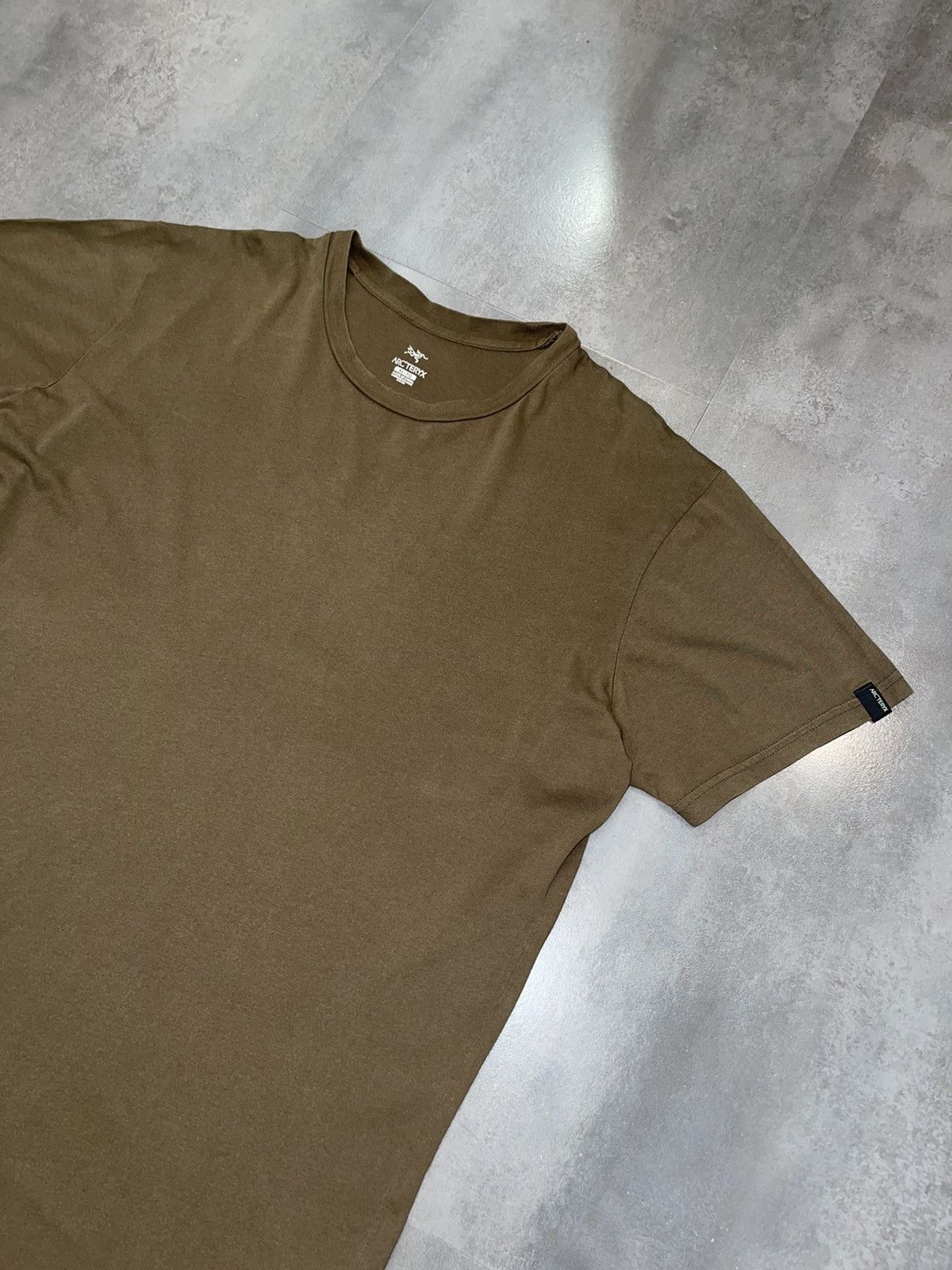 Arc'teryx Arc'Teryx Big Logo Yellow Brown Short Sleeve T-Shirt Size US XL / EU 56 / 4 - 10 Thumbnail