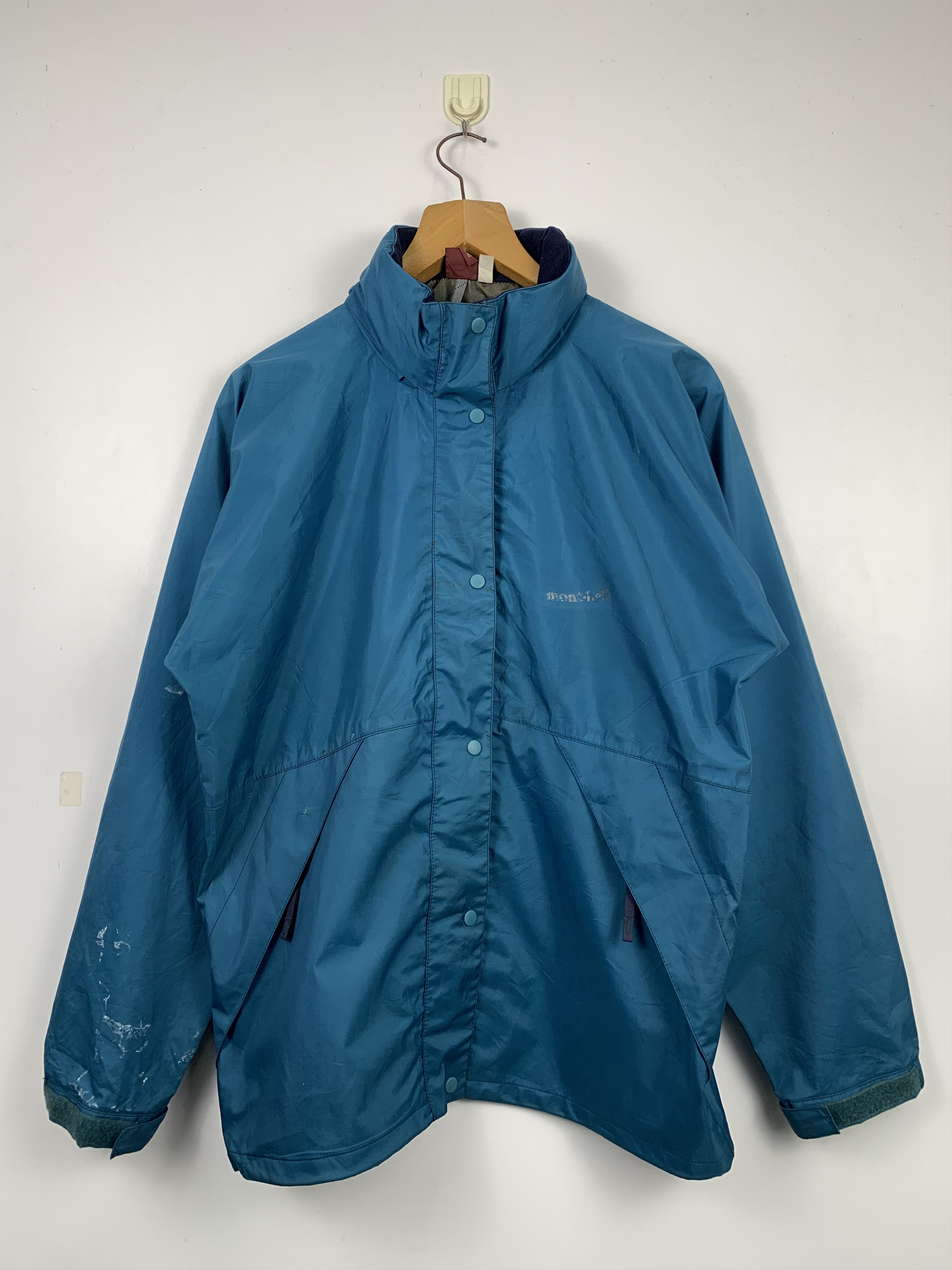 Goretex × Montbell × Vintage Vintage MONTBELL x GORETEX Windbreaker Jacket Size US M / EU 48-50 / 2 - 1 Thumbnail