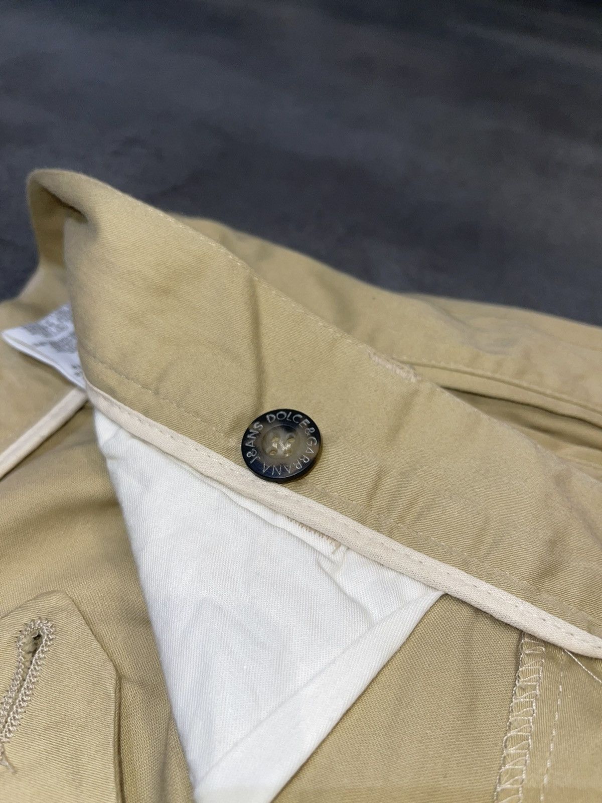 Dolce & Gabbana DS! Dolce & Gabbana Beige Chino Pants Size US 32 / EU 48 - 13 Thumbnail