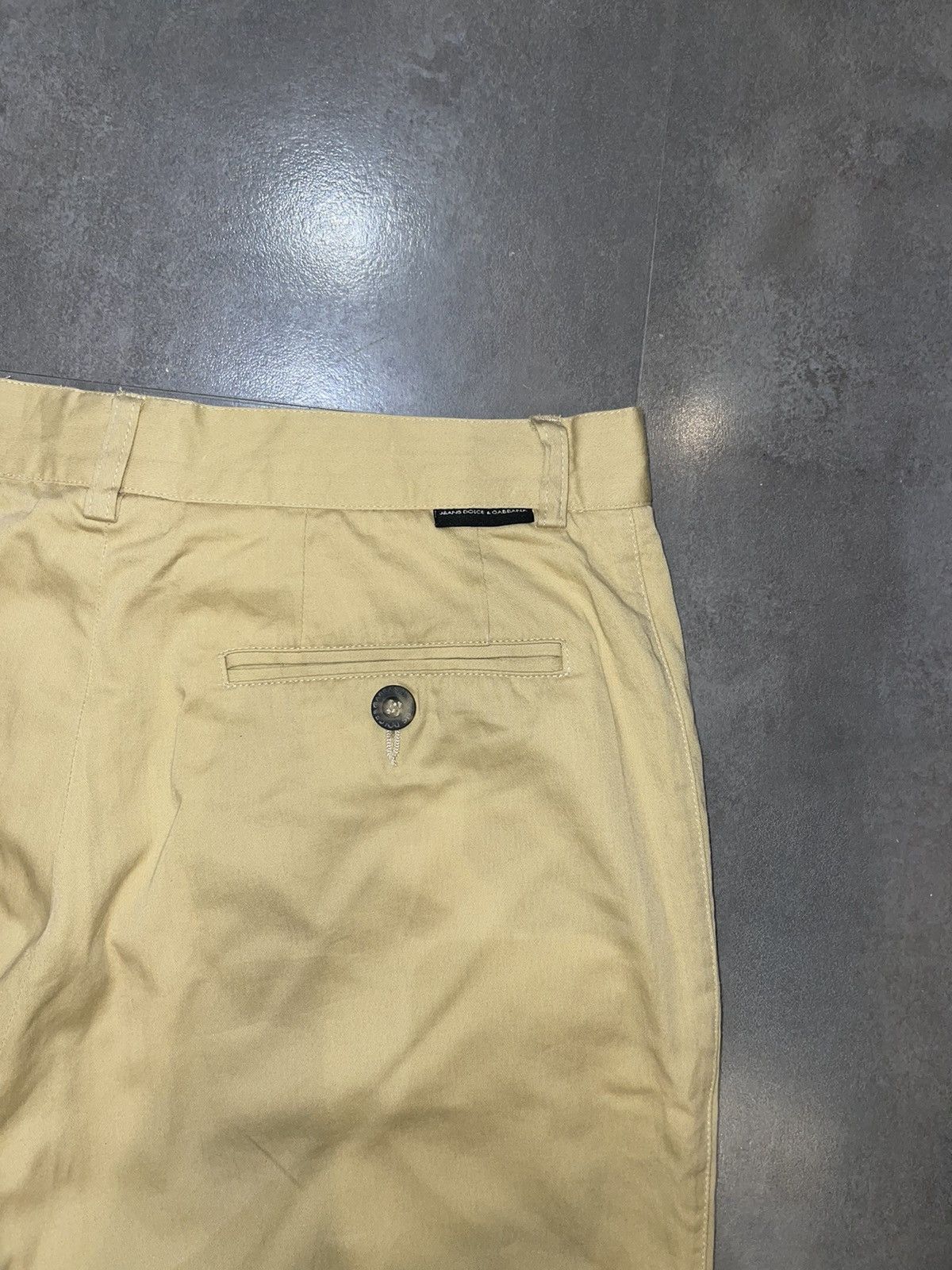 Dolce & Gabbana DS! Dolce & Gabbana Beige Chino Pants Size US 32 / EU 48 - 7 Thumbnail