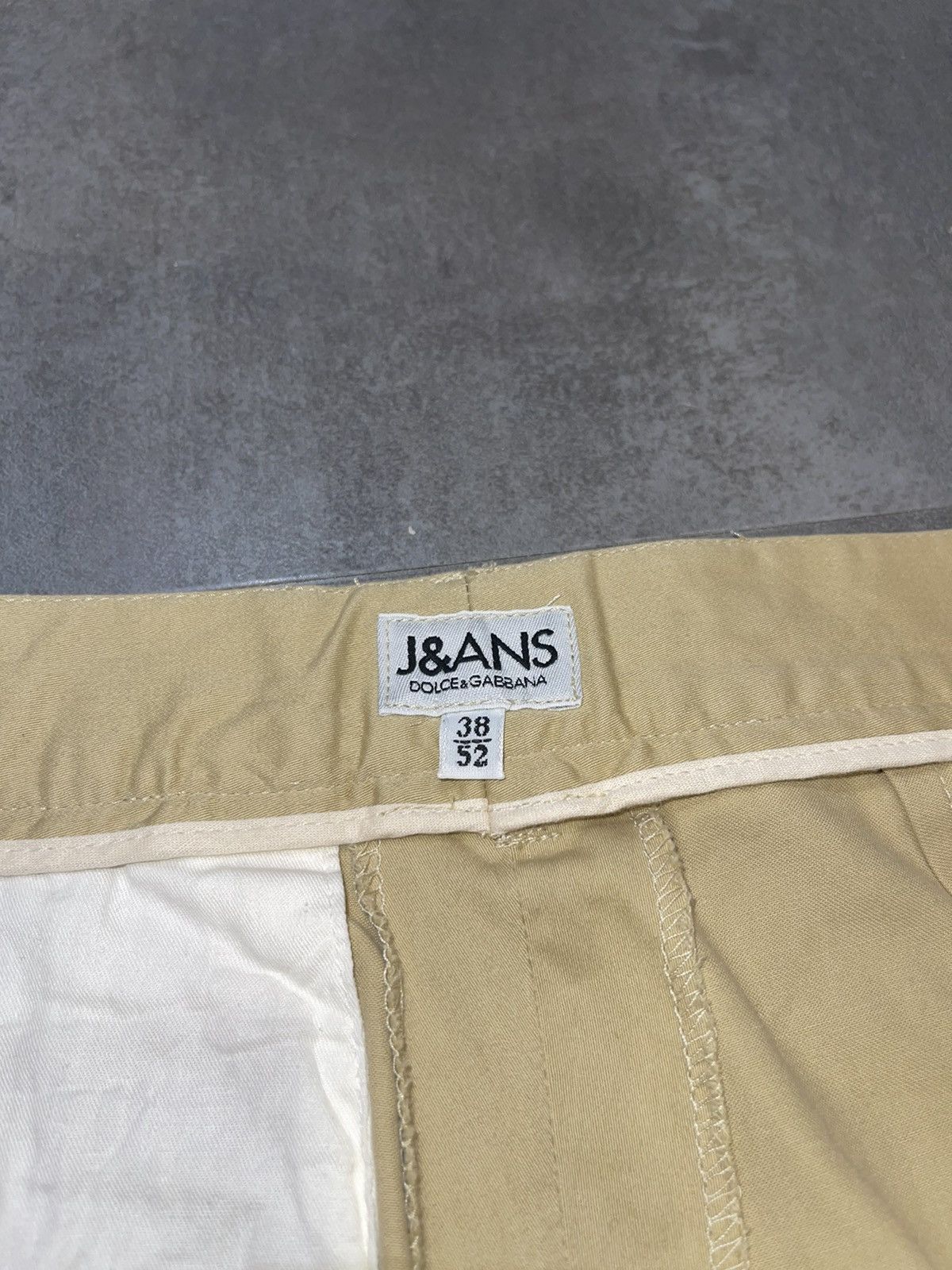 Dolce & Gabbana DS! Dolce & Gabbana Beige Chino Pants Size US 32 / EU 48 - 15 Thumbnail