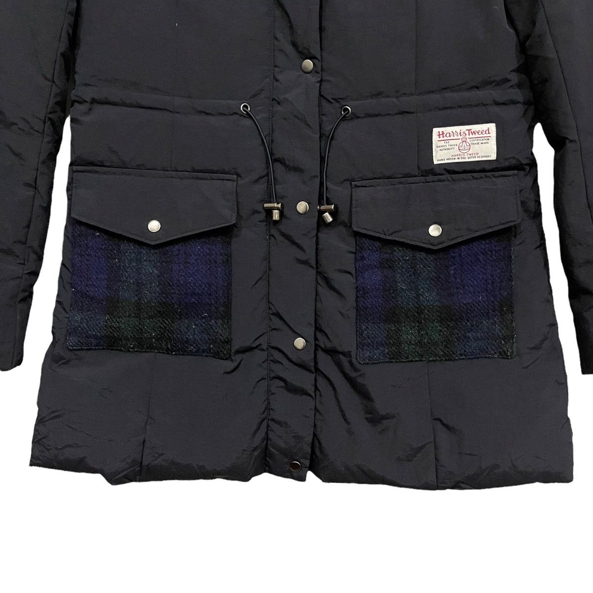 Designer × Harris Tweed × Vintage Vintage Harris Tweed Down Puffer Jacket Size M / US 6-8 / IT 42-44 - 5 Thumbnail
