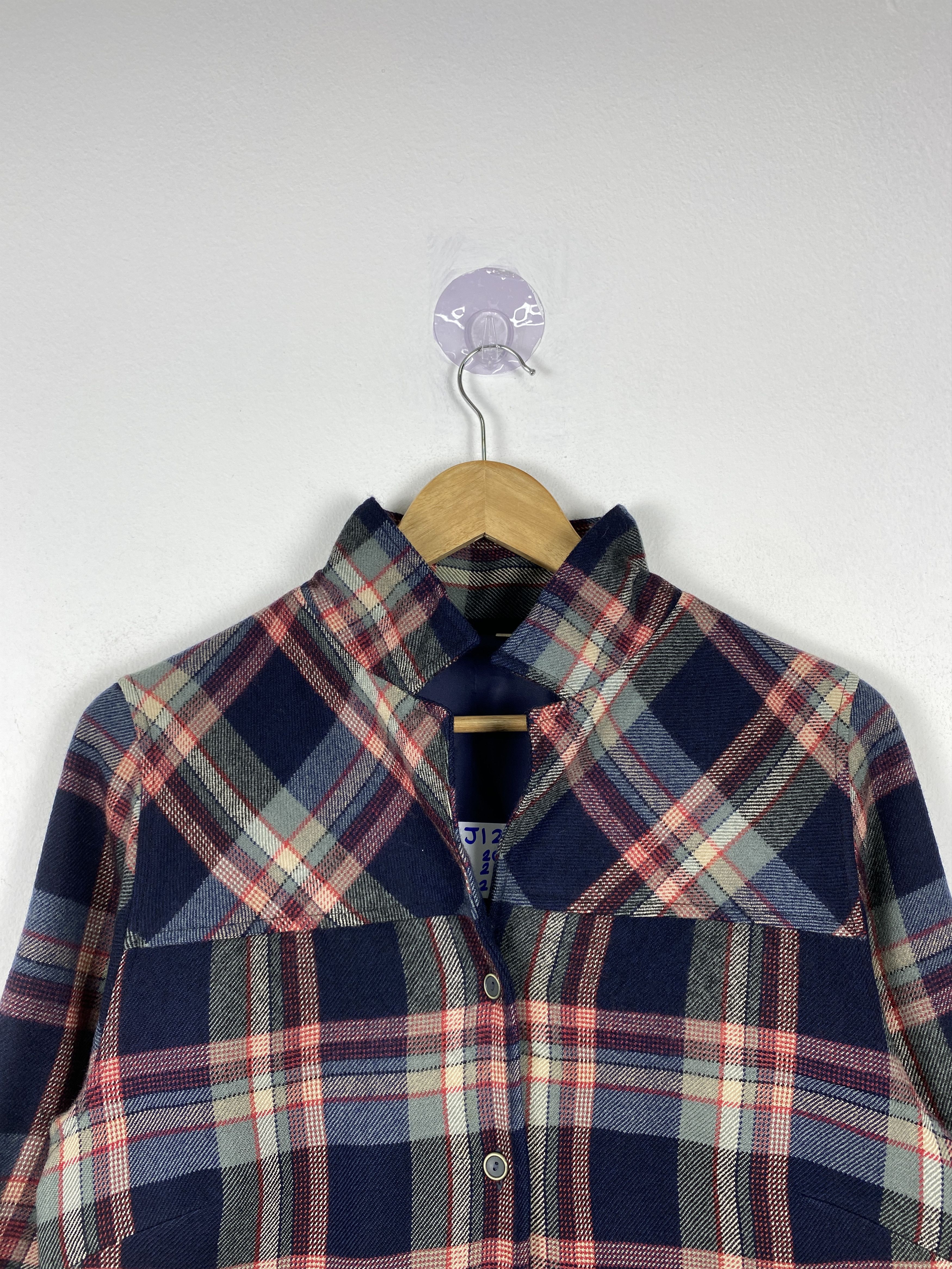 Japanese Brand Vintage Japanese Brand Flannel Button Up Jacket J1202 Size S / US 4 / IT 40 - 2 Thumbnail