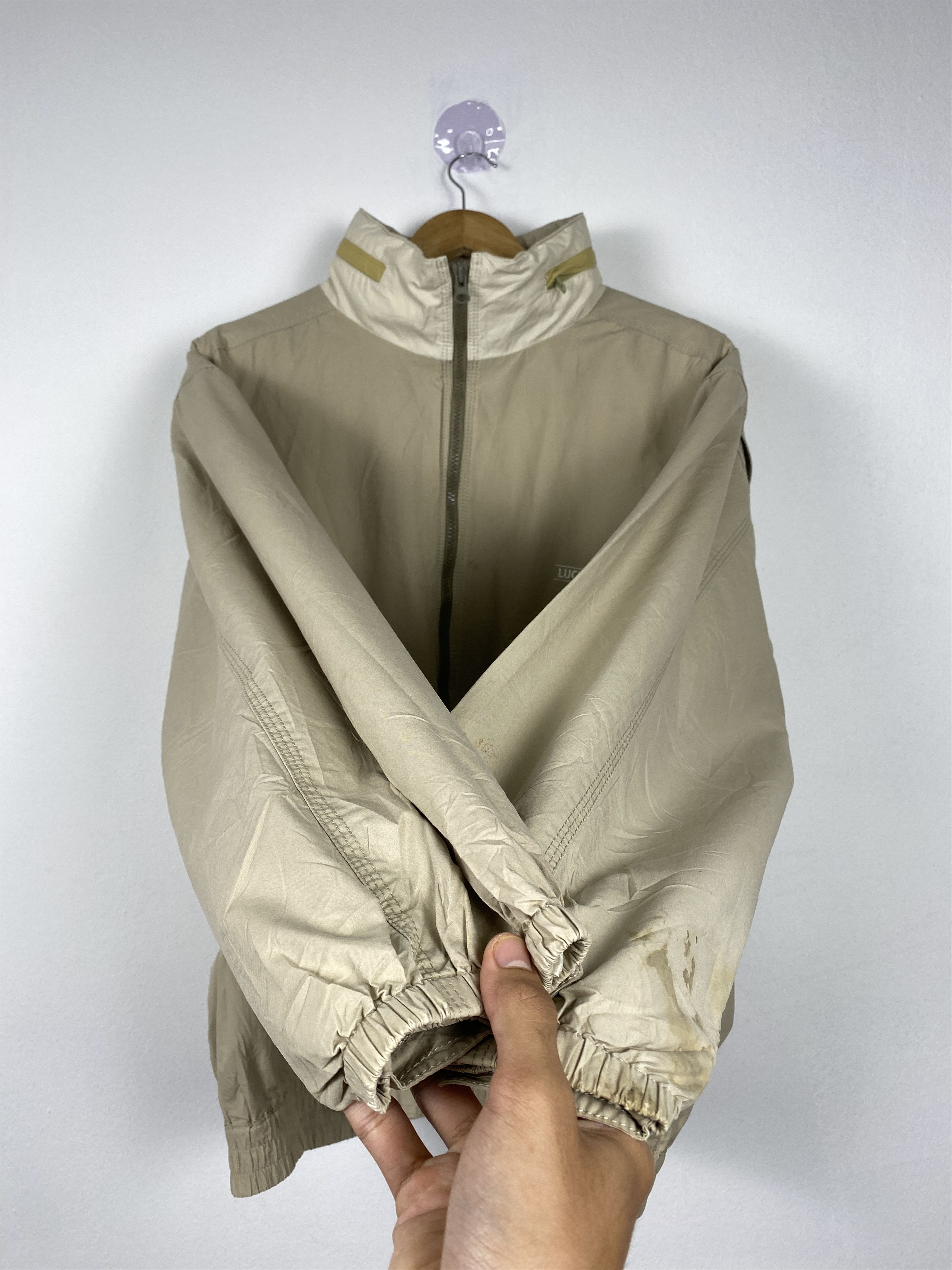 Vintage Vintage LUCKY STRIKE Cigarette Zip Up Jacket J1144 Size US L / EU 52-54 / 3 - 8 Thumbnail