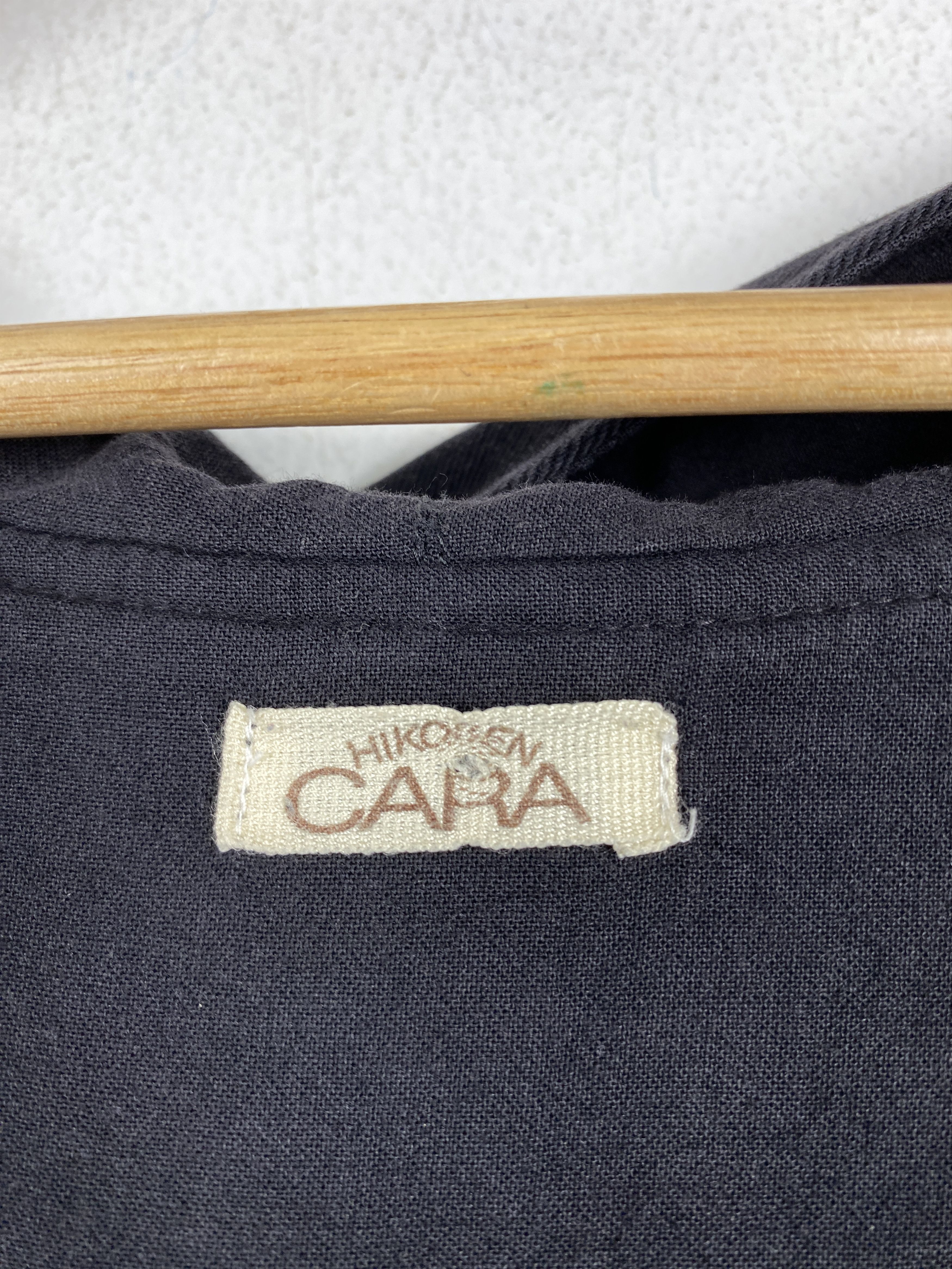 Japanese Brand Vintage Hikeson Cara Black Hoodie Jacket J1212 Size US M / EU 48-50 / 2 - 9 Thumbnail