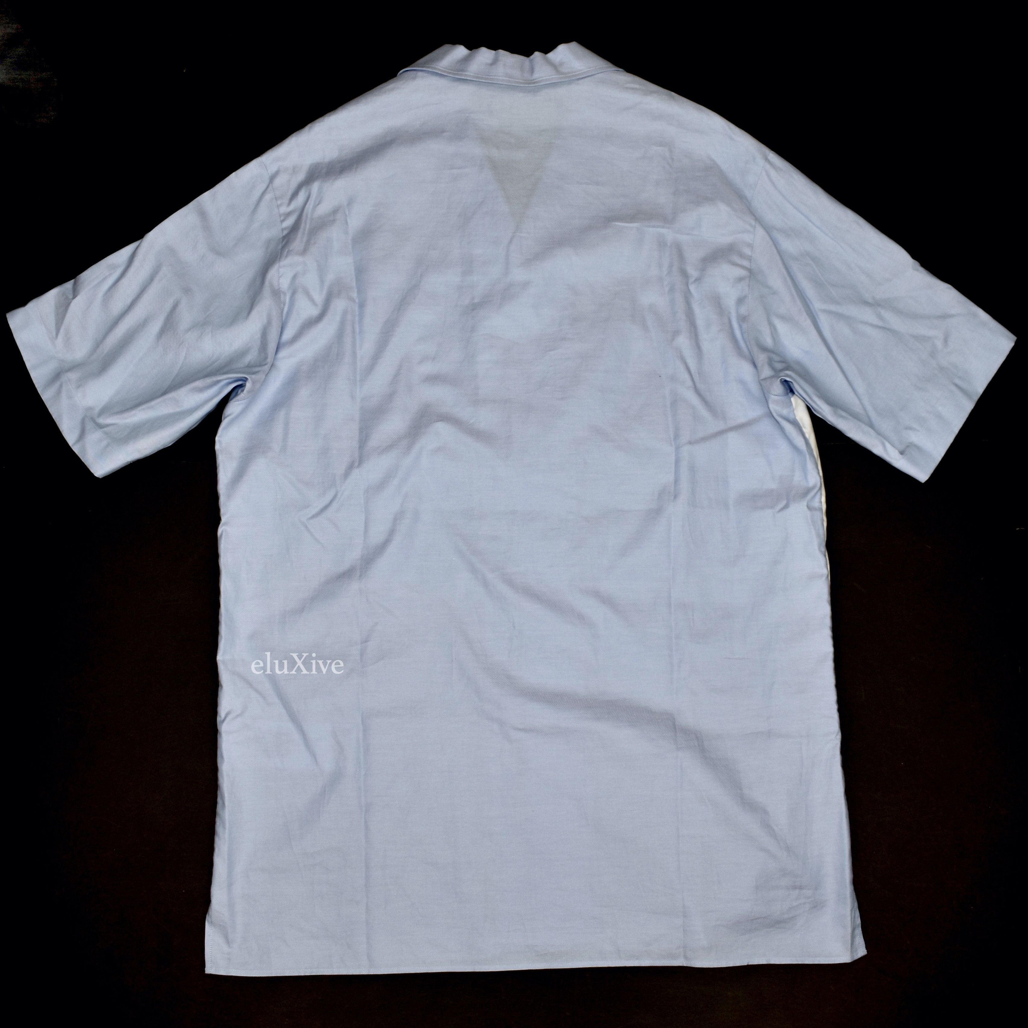 Gucci Gucci Blue Script Logo Oversized Bowling Shirt 46 NWT Size US S / EU 44-46 / 1 - 2 Thumbnail