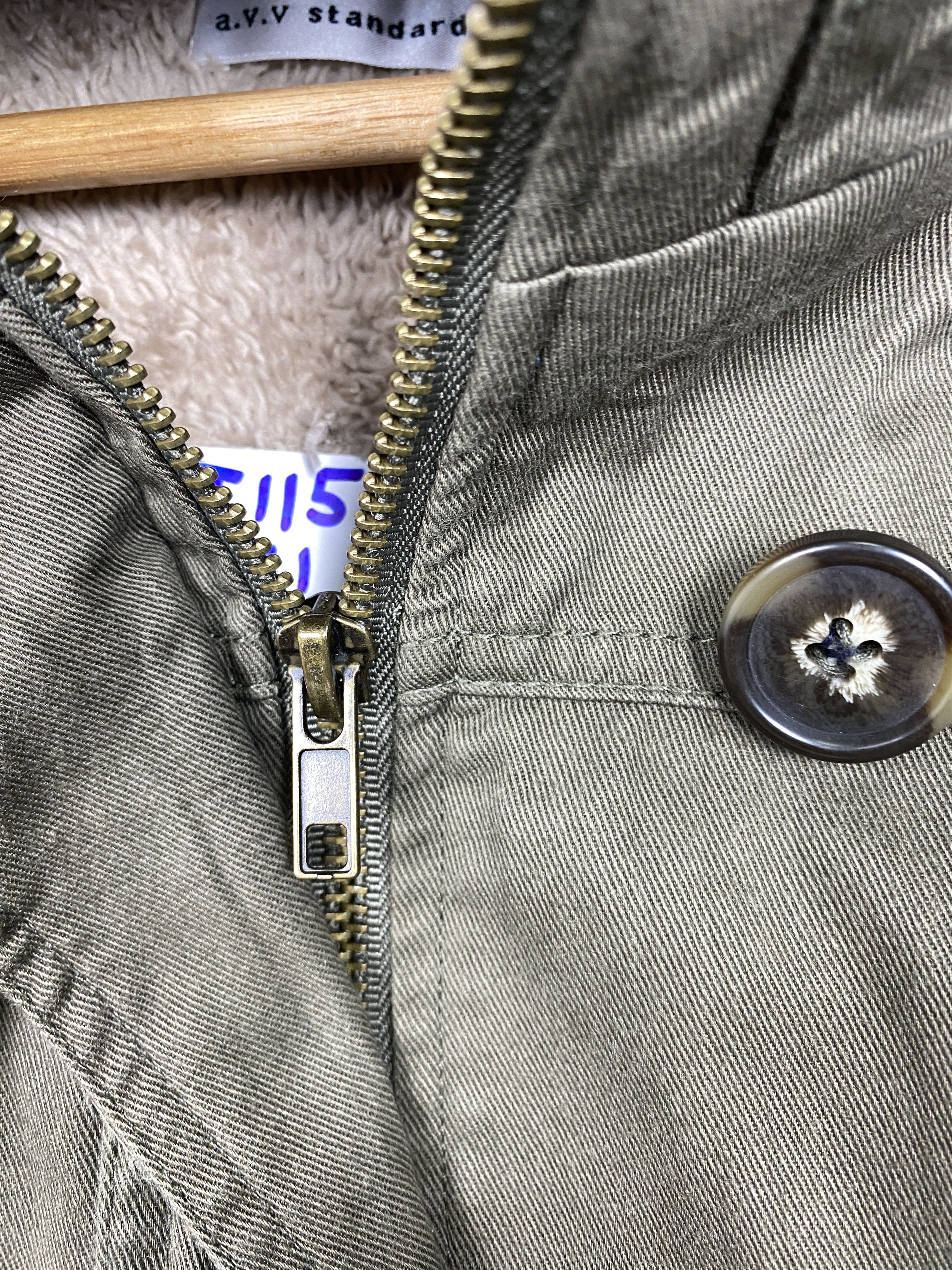 Japanese Brand Vintage AVV STANDARD Fleece Lining Jacket J1150 Size US S / EU 44-46 / 1 - 7 Thumbnail