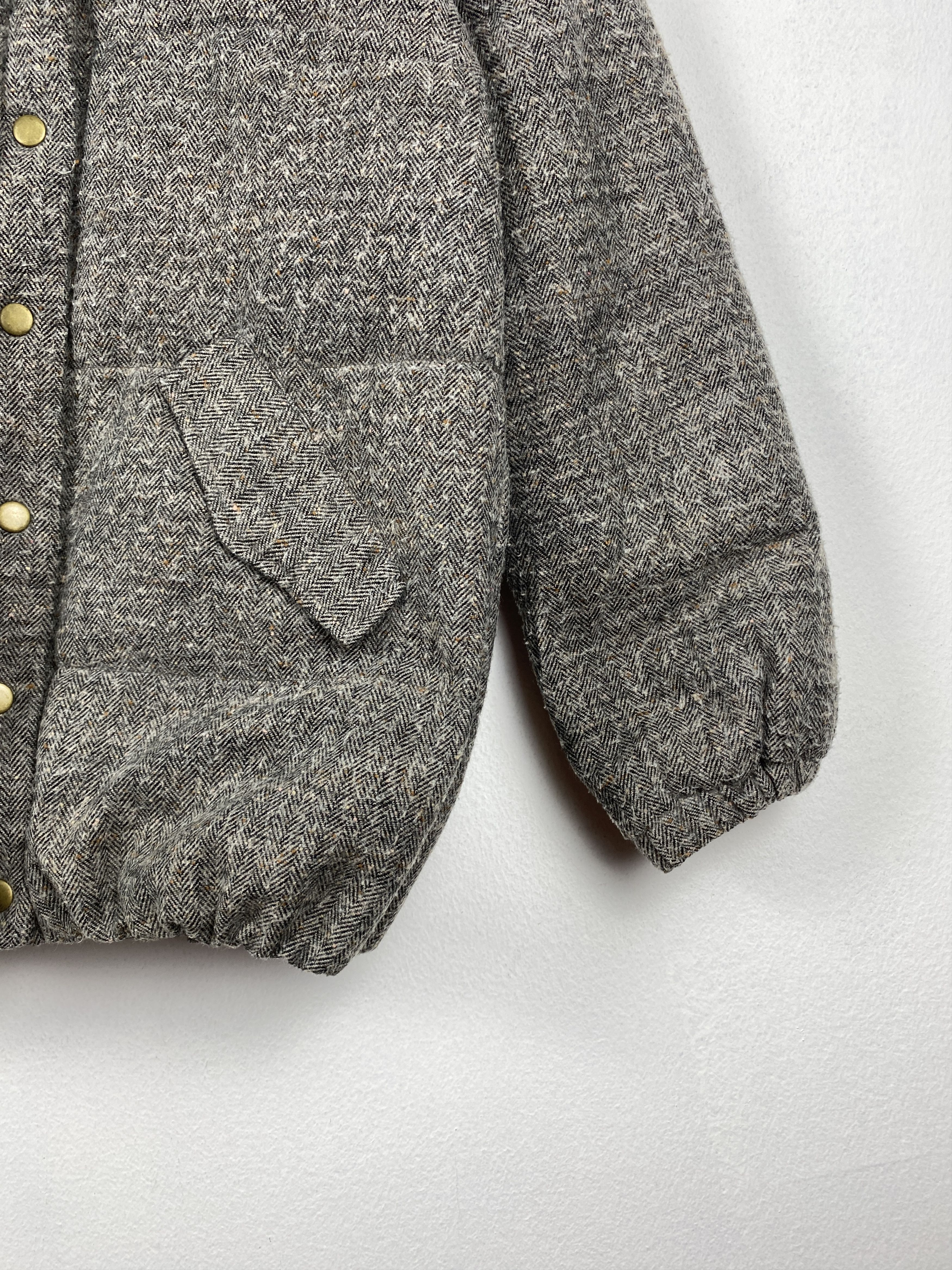 Japanese Brand Vintage Apparel Made Puffer Button Up Jacket J1235 Size US S / EU 44-46 / 1 - 4 Thumbnail