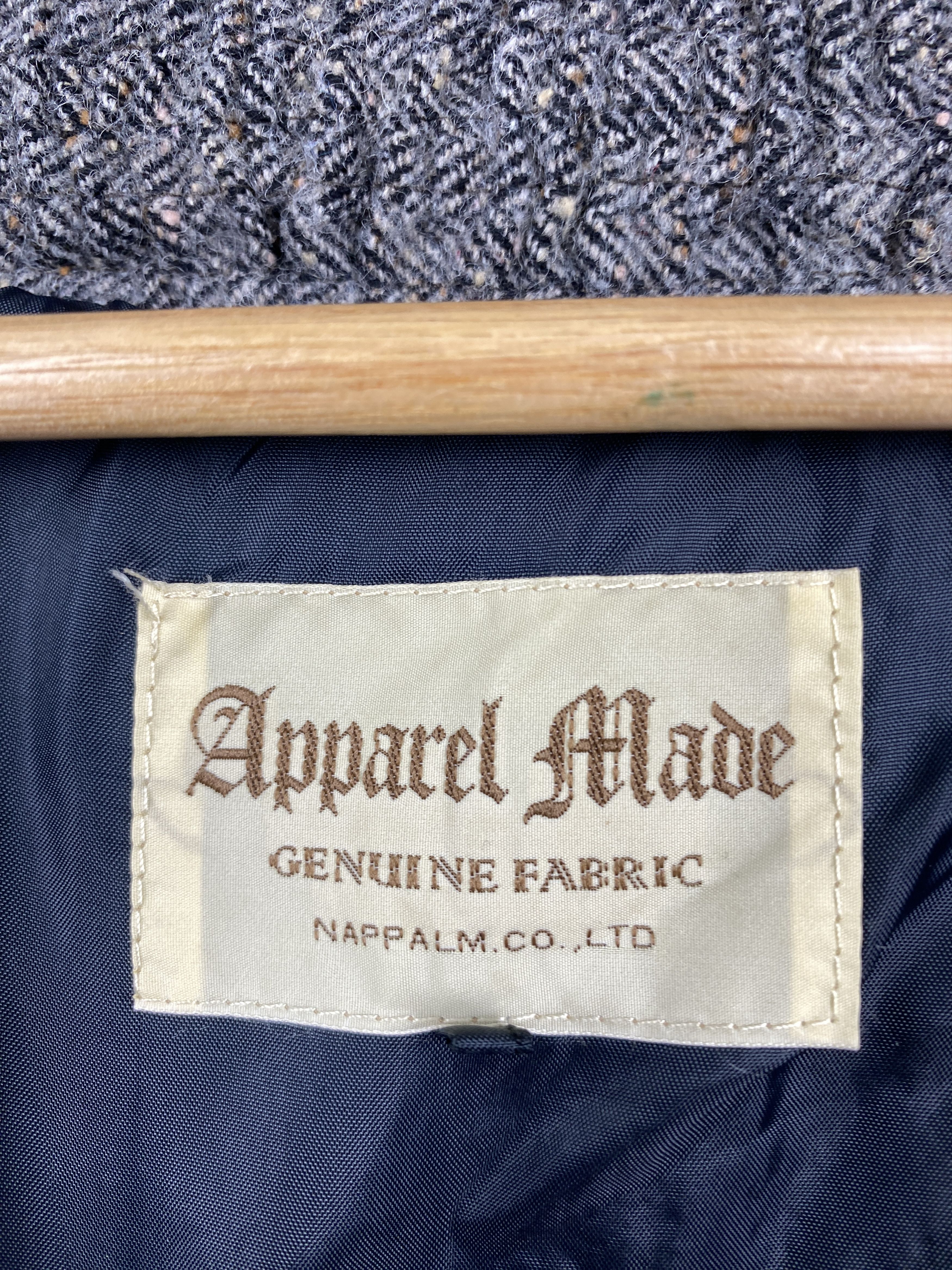 Japanese Brand Vintage Apparel Made Puffer Button Up Jacket J1235 Size US S / EU 44-46 / 1 - 13 Thumbnail
