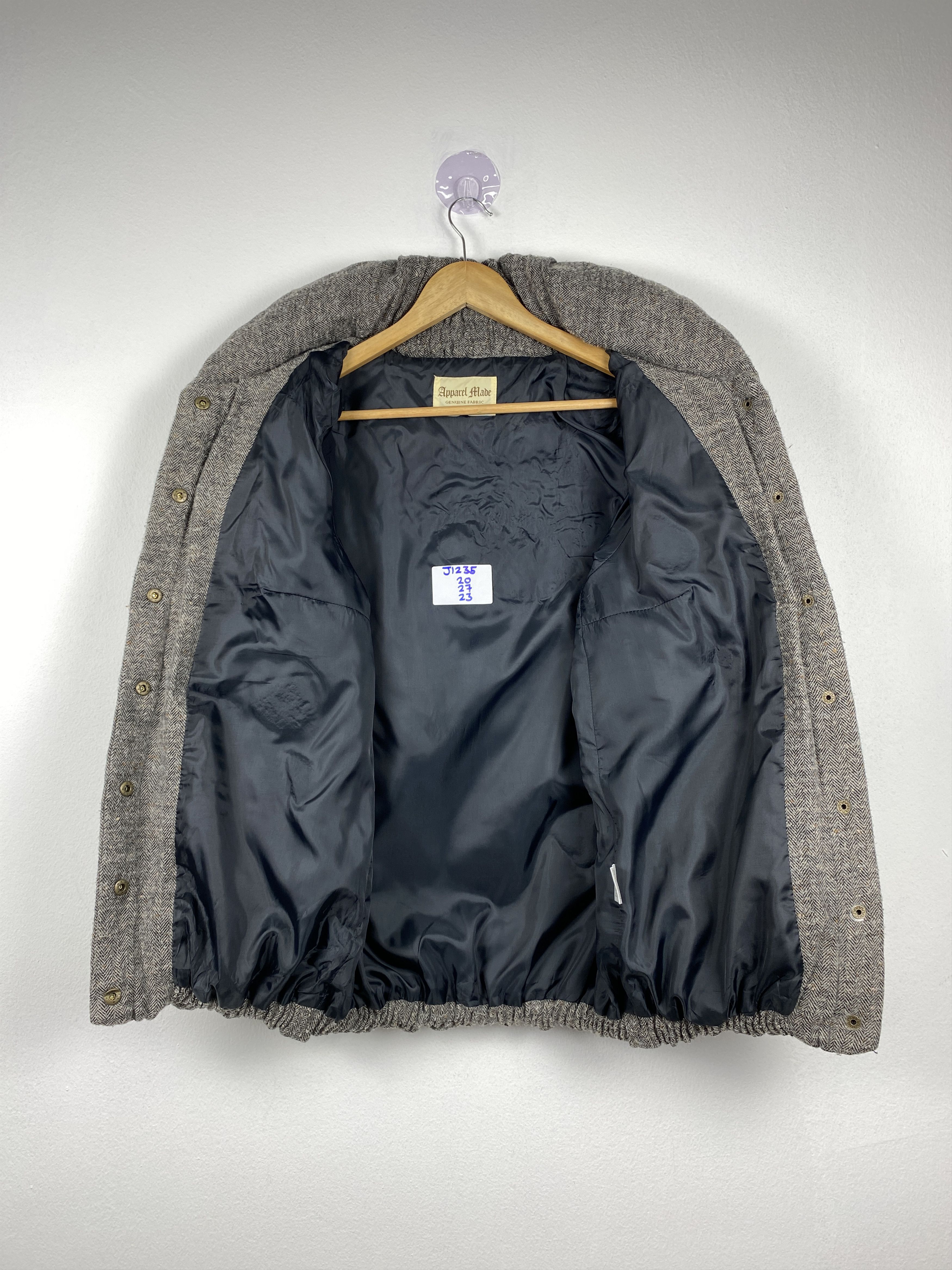 Japanese Brand Vintage Apparel Made Puffer Button Up Jacket J1235 Size US S / EU 44-46 / 1 - 10 Thumbnail