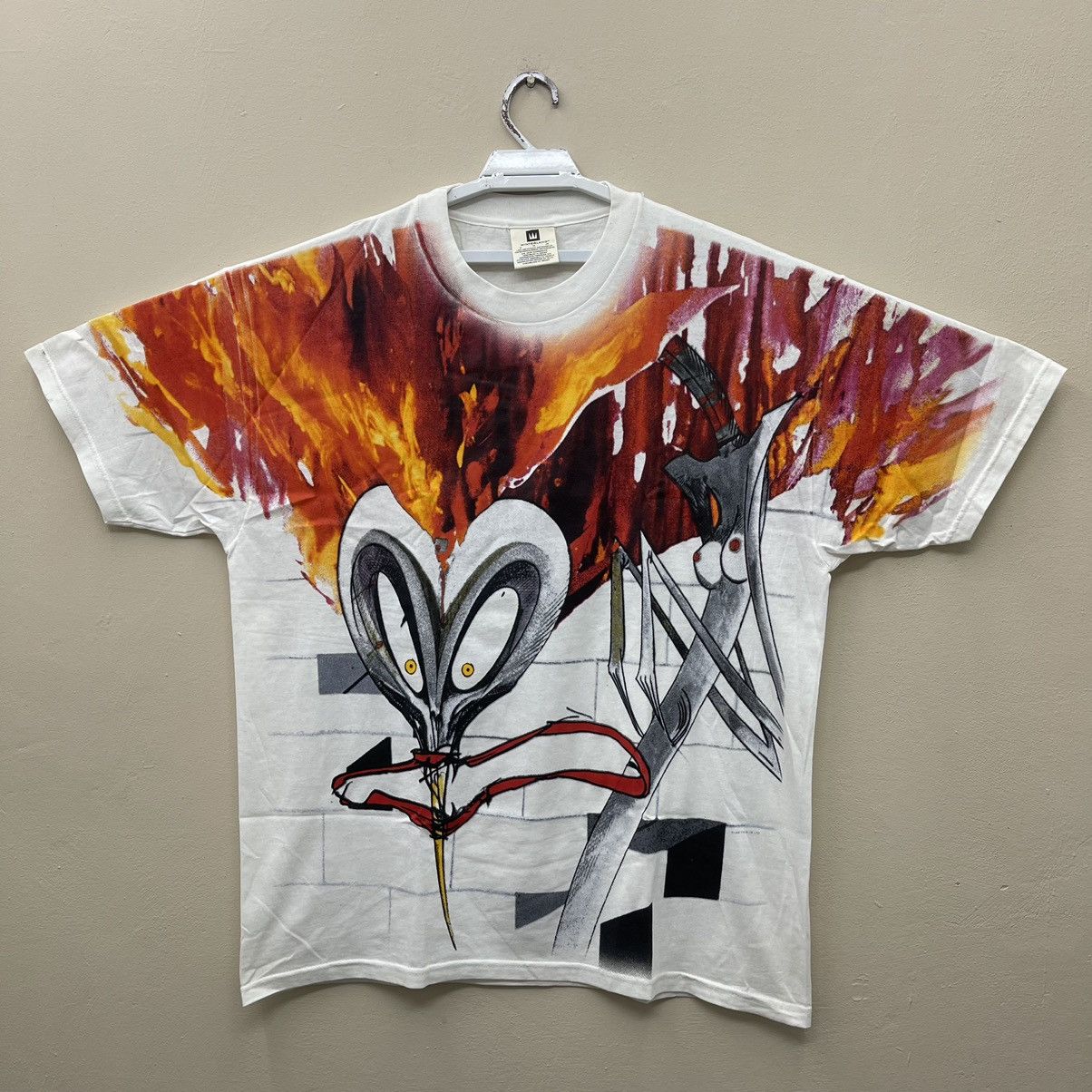 1999 Pink Floyd The Wall Tee（Vintage 1999 Pink Floyd The