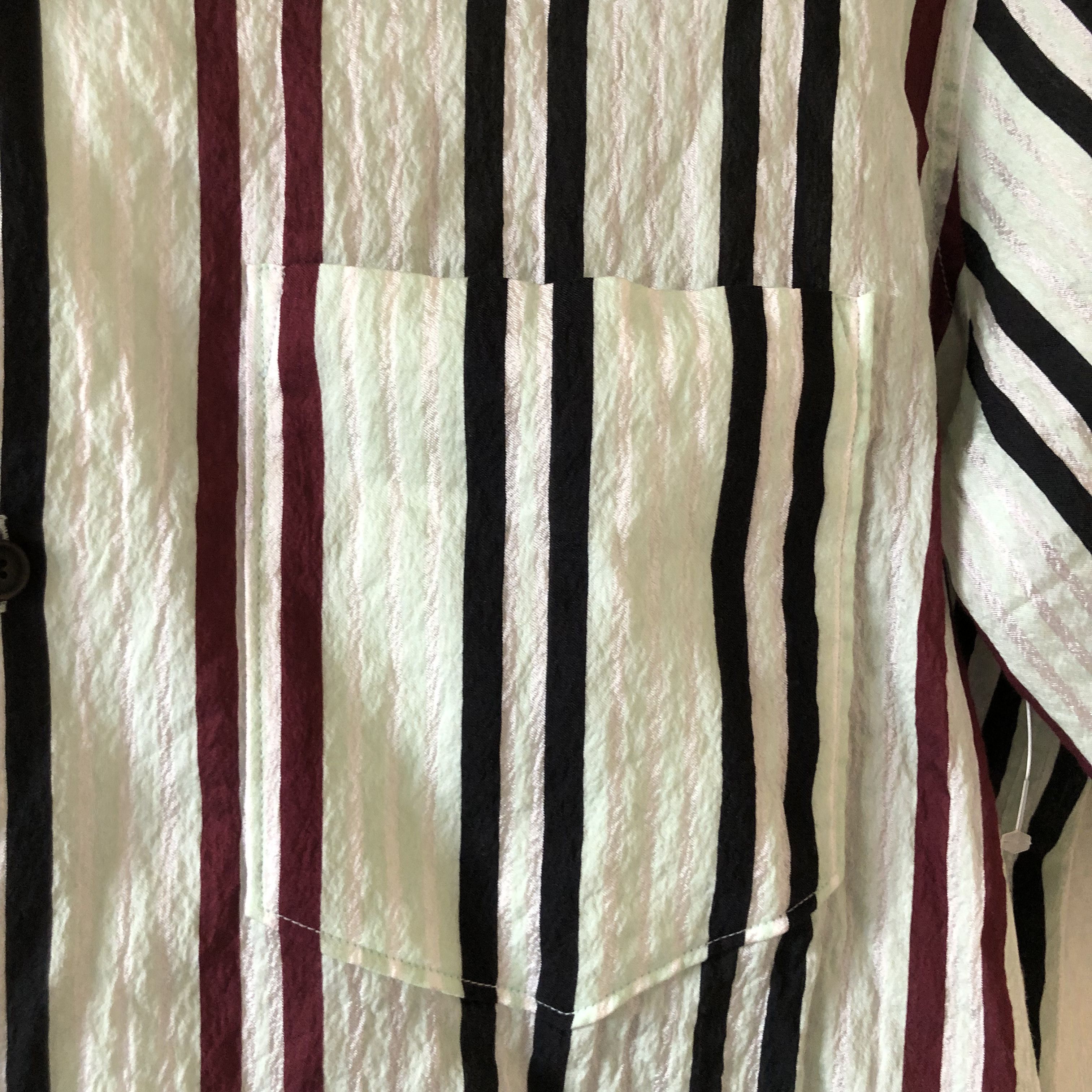 Acne Studios Acne Studios Short Sleeve Camp Collar Button Up Size US M / EU 48-50 / 2 - 2 Thumbnail
