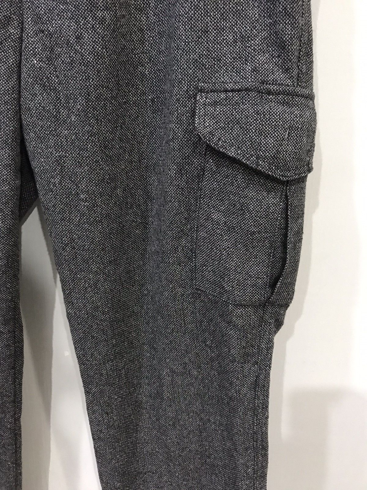 Global Work × Japanese Brand GLOBAL WORK Japan Wool Slim Fit Cargo Pant Size US 33 - 4 Thumbnail