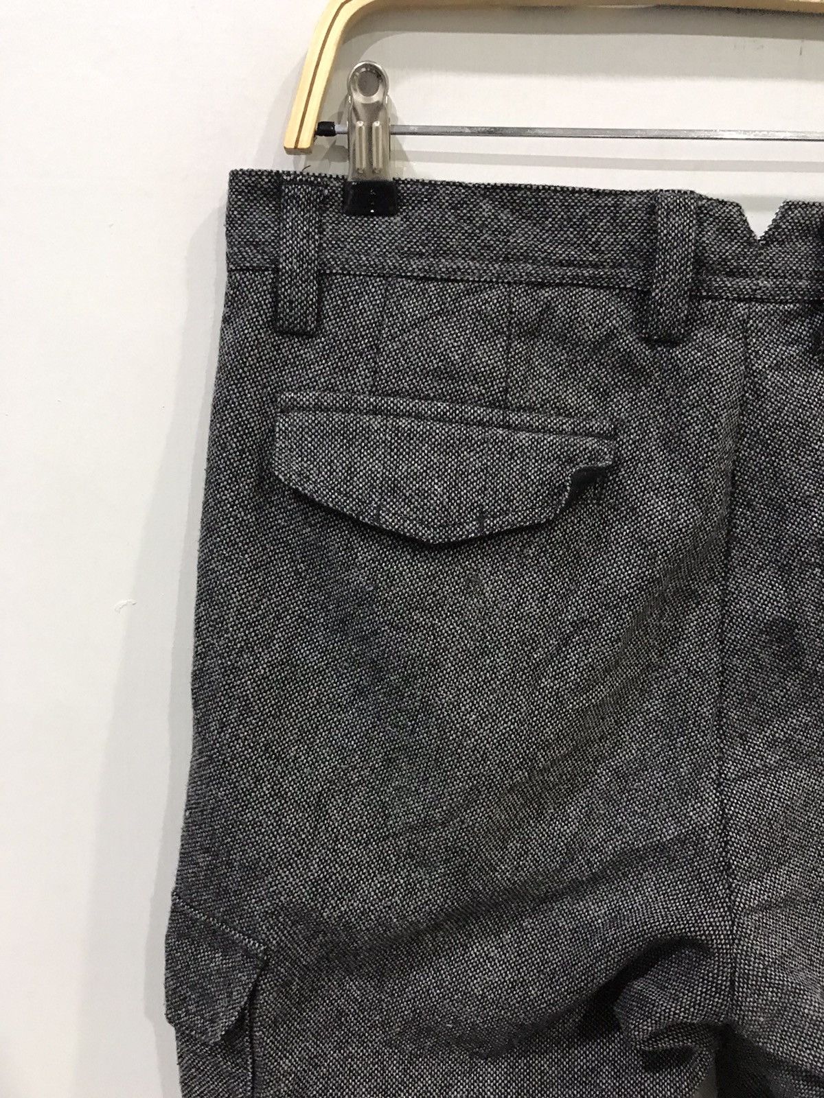 Global Work × Japanese Brand GLOBAL WORK Japan Wool Slim Fit Cargo Pant Size US 33 - 8 Thumbnail