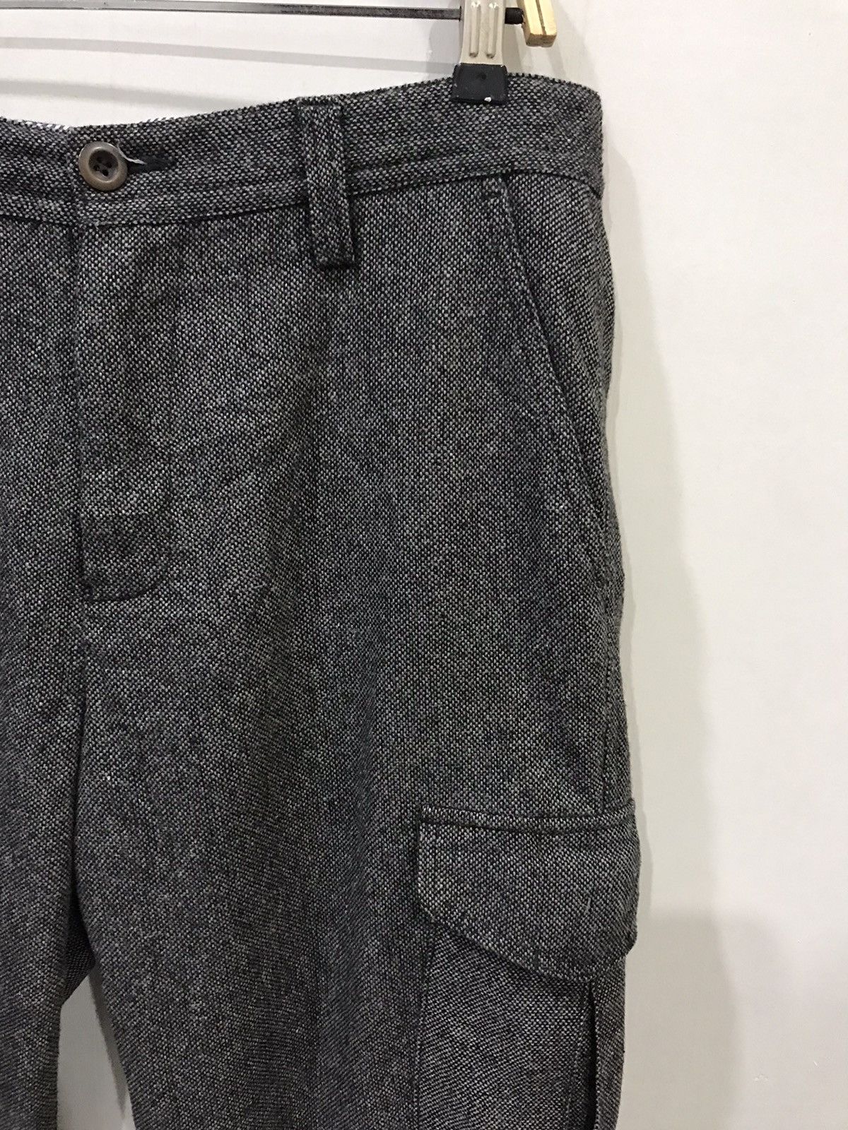 Global Work × Japanese Brand GLOBAL WORK Japan Wool Slim Fit Cargo Pant Size US 33 - 2 Thumbnail
