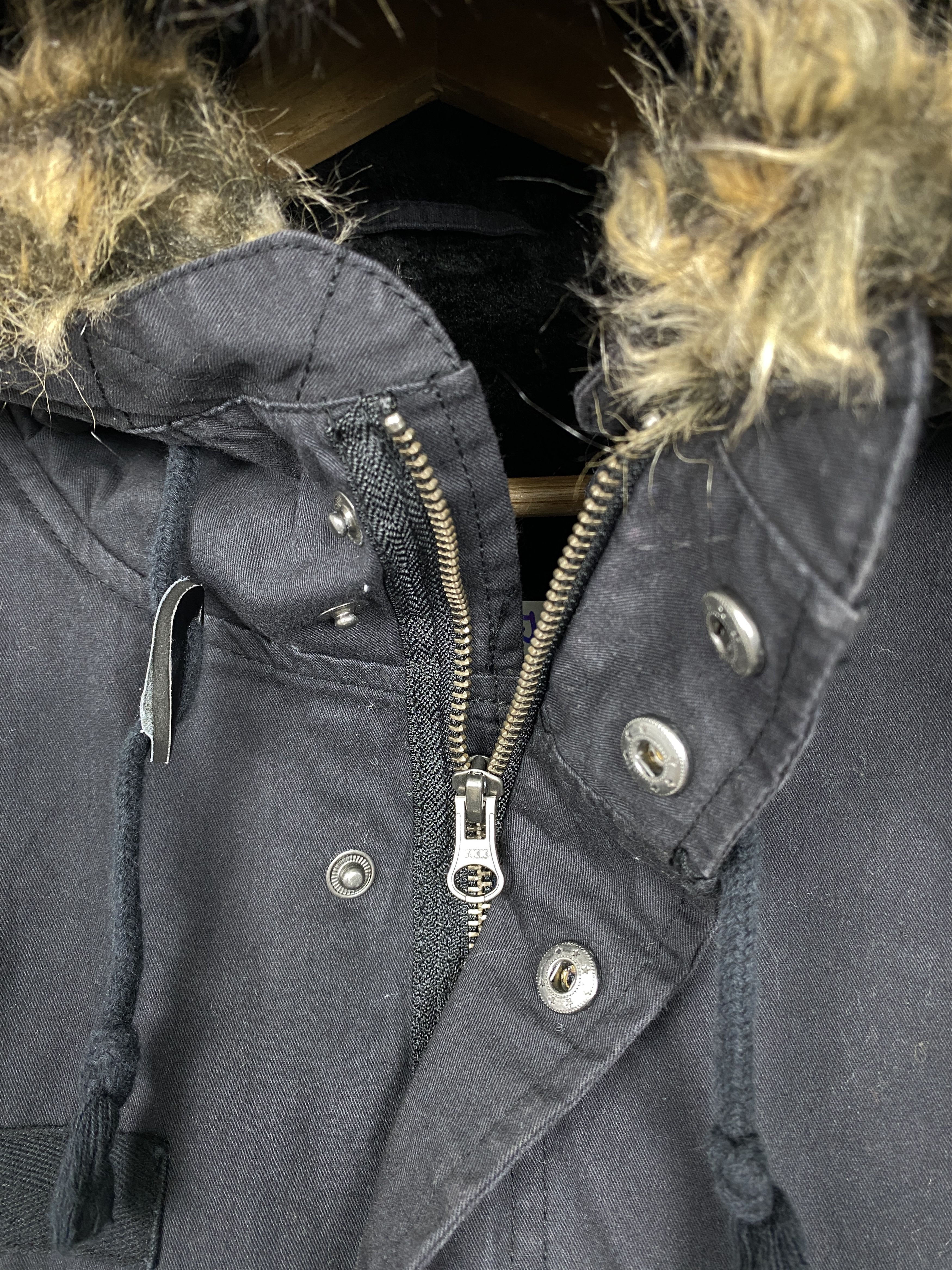 GU Vintage Uniqlo GU Parkas Fleece Lining Hoodie J1164 Jacket Size US S / EU 44-46 / 1 - 6 Thumbnail