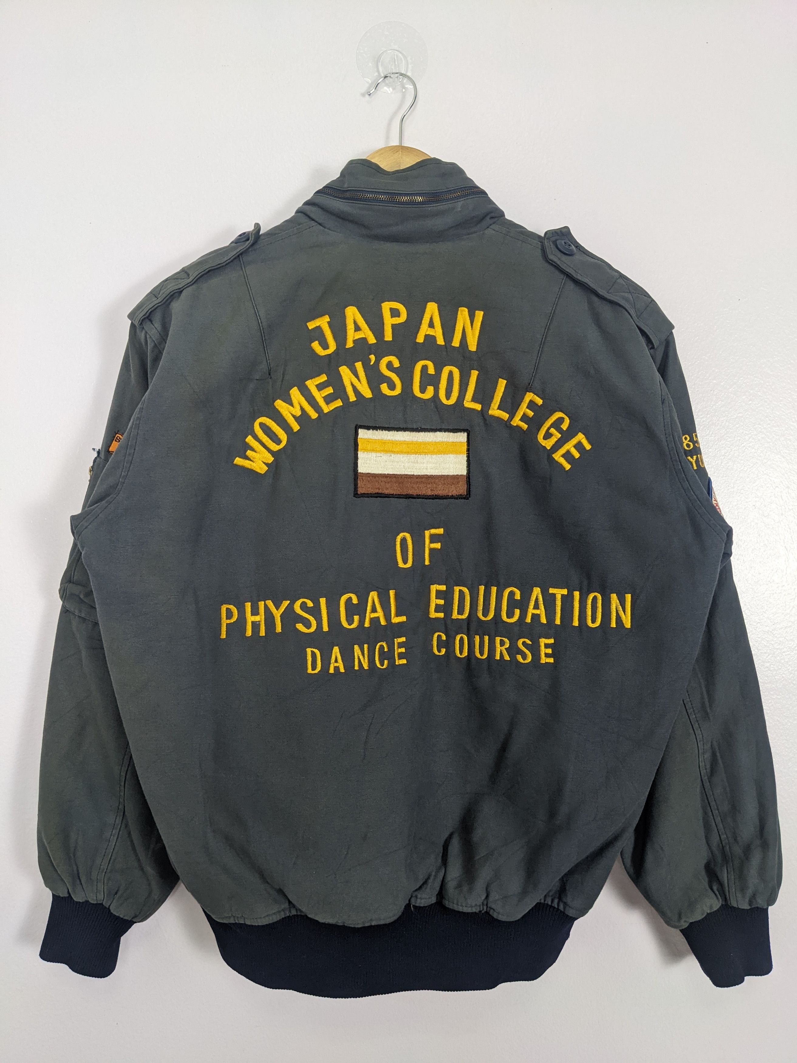 Japanese Brand Vintage JAPANESE BRAND Sherpa Lining Bombers Jacket J0227 Size M / US 6-8 / IT 42-44 - 1 Thumbnail