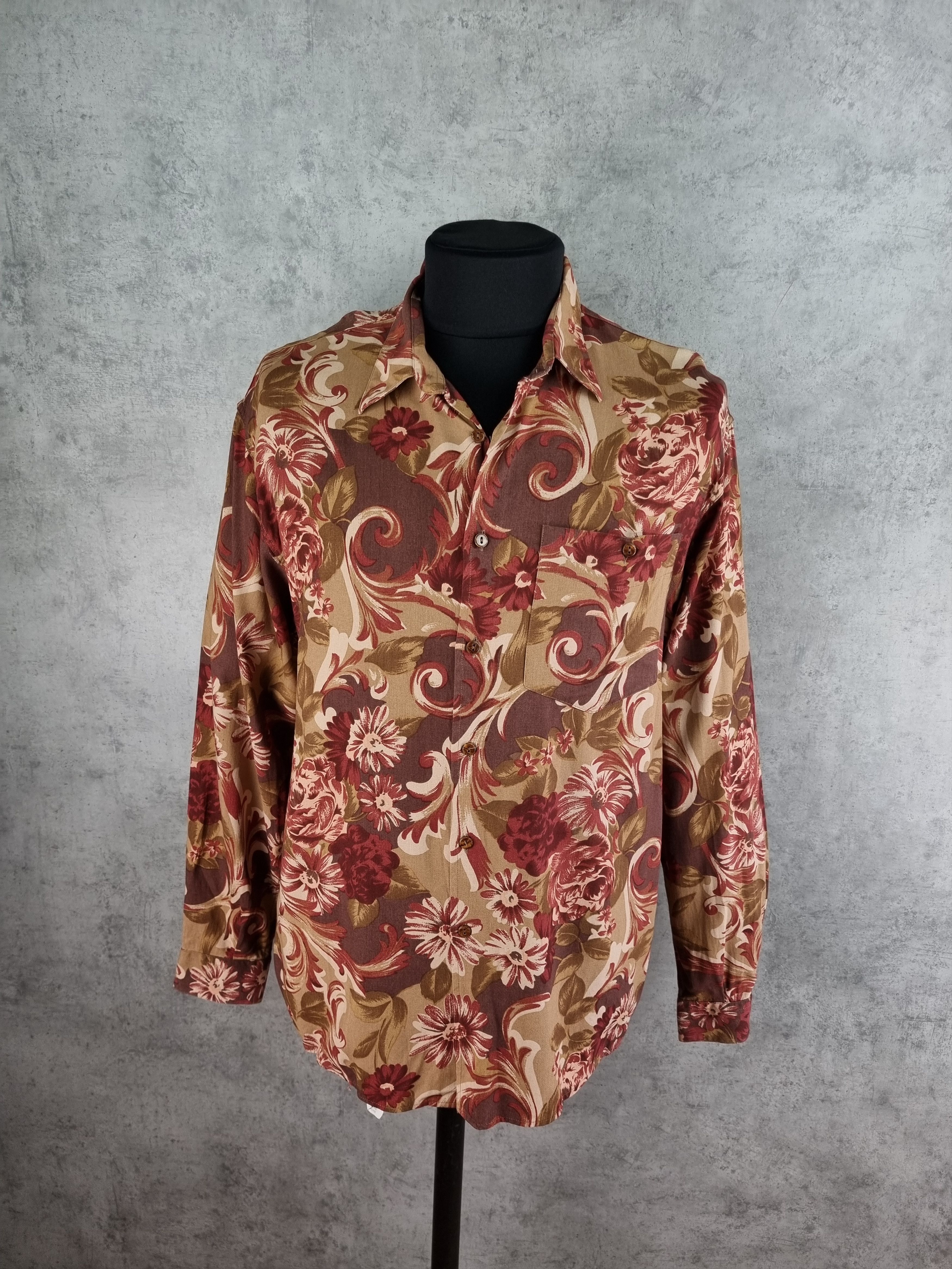 Dries Van Noten Beautiful Viscose Shirt made in Italy DRIES VAN NOTEN Style Size US L / EU 52-54 / 3 - 1 Thumbnail