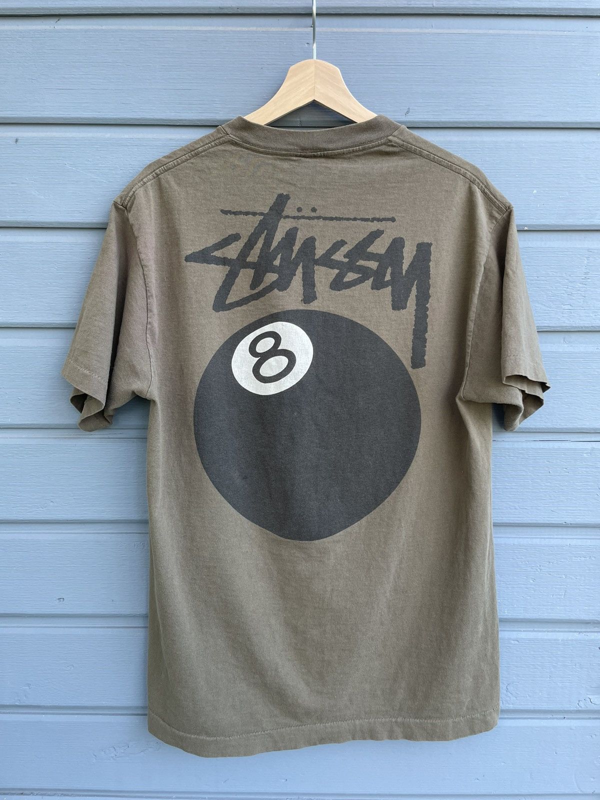 Stussy [OLD STUSSY] Vintage 8-ball print T-shirt [Late 1990s Made In USA]  Vintage T-Shirt | beruf powered by BASE