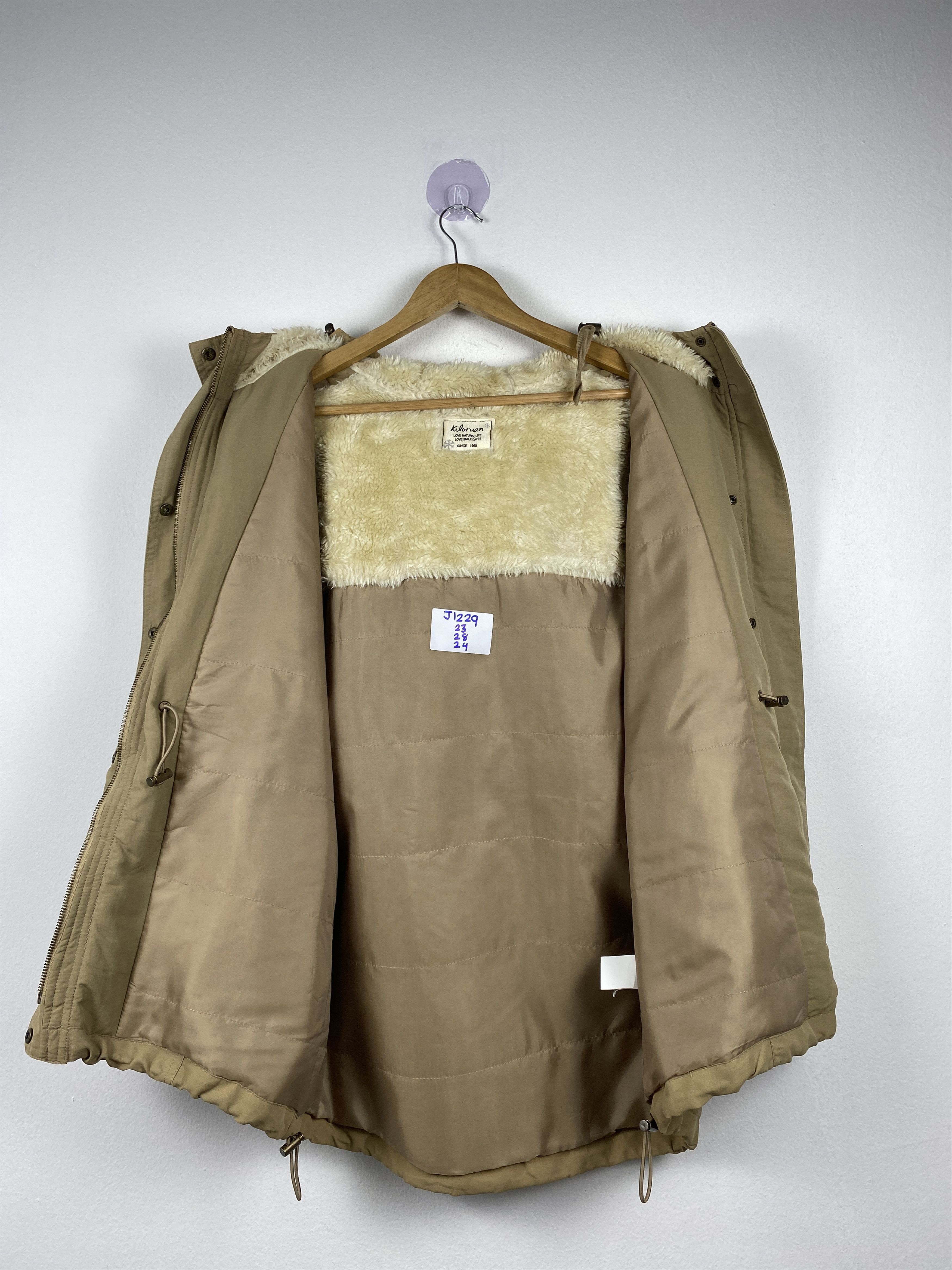 Japanese Brand Vintage Kiloruan Hoodie Sherpa Lining Jacket J1229 Size US S / EU 44-46 / 1 - 8 Thumbnail