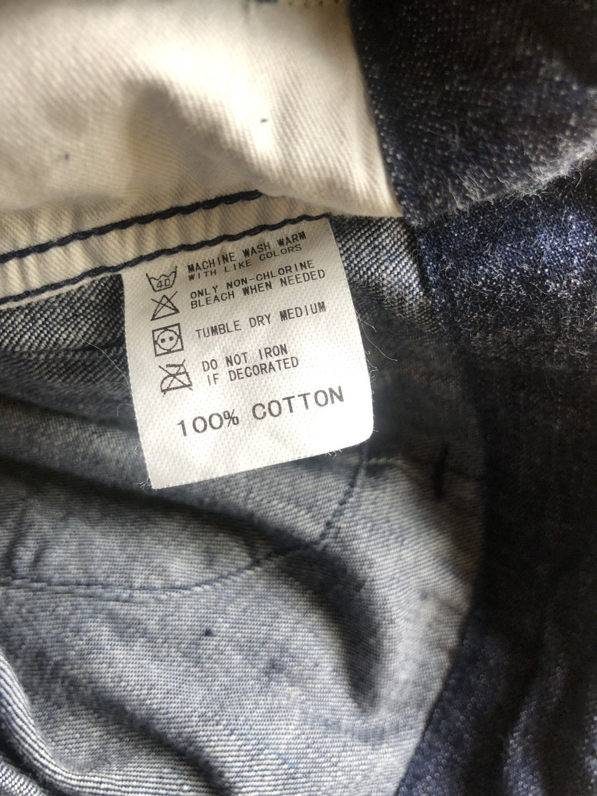 GOODENOUGH Gdeh Fujiwara 2000 Velcro Strap Hem Cargo Denim Size US 30 / EU 46 - 7 Thumbnail
