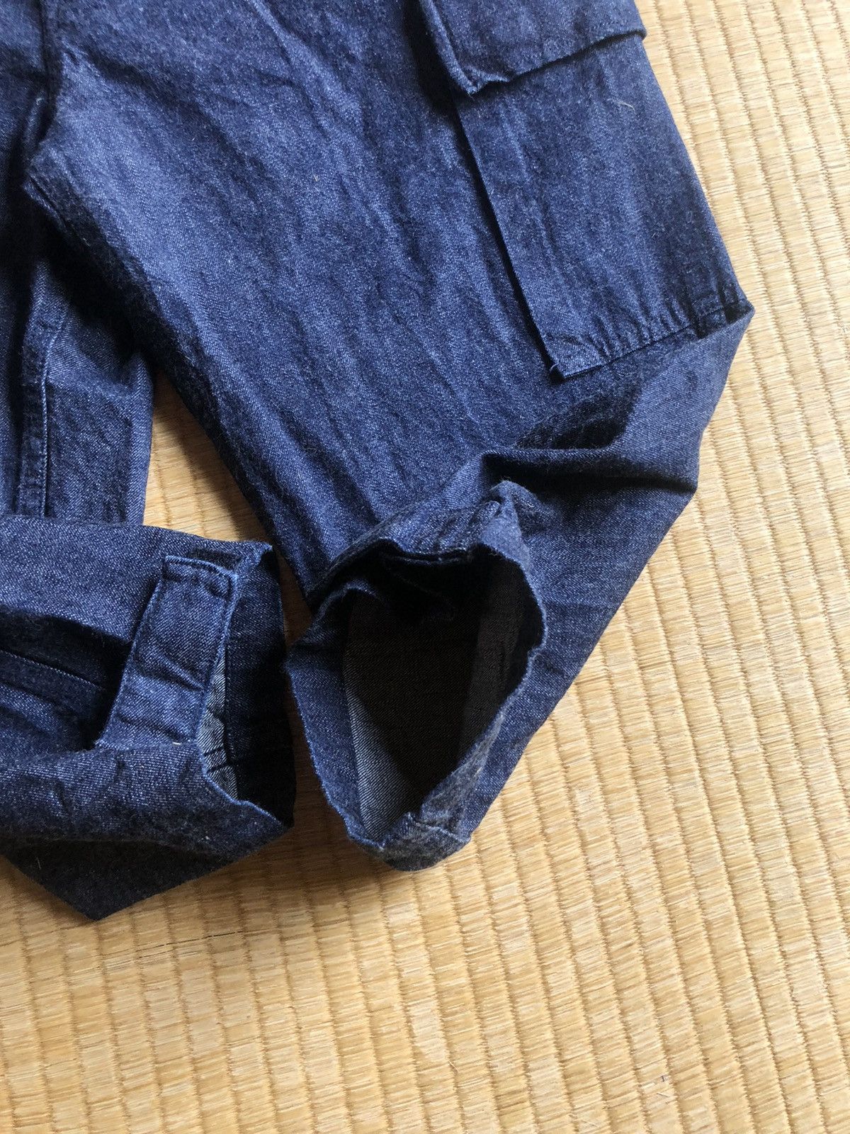 GOODENOUGH Gdeh Fujiwara 2000 Velcro Strap Hem Cargo Denim Size US 30 / EU 46 - 5 Thumbnail