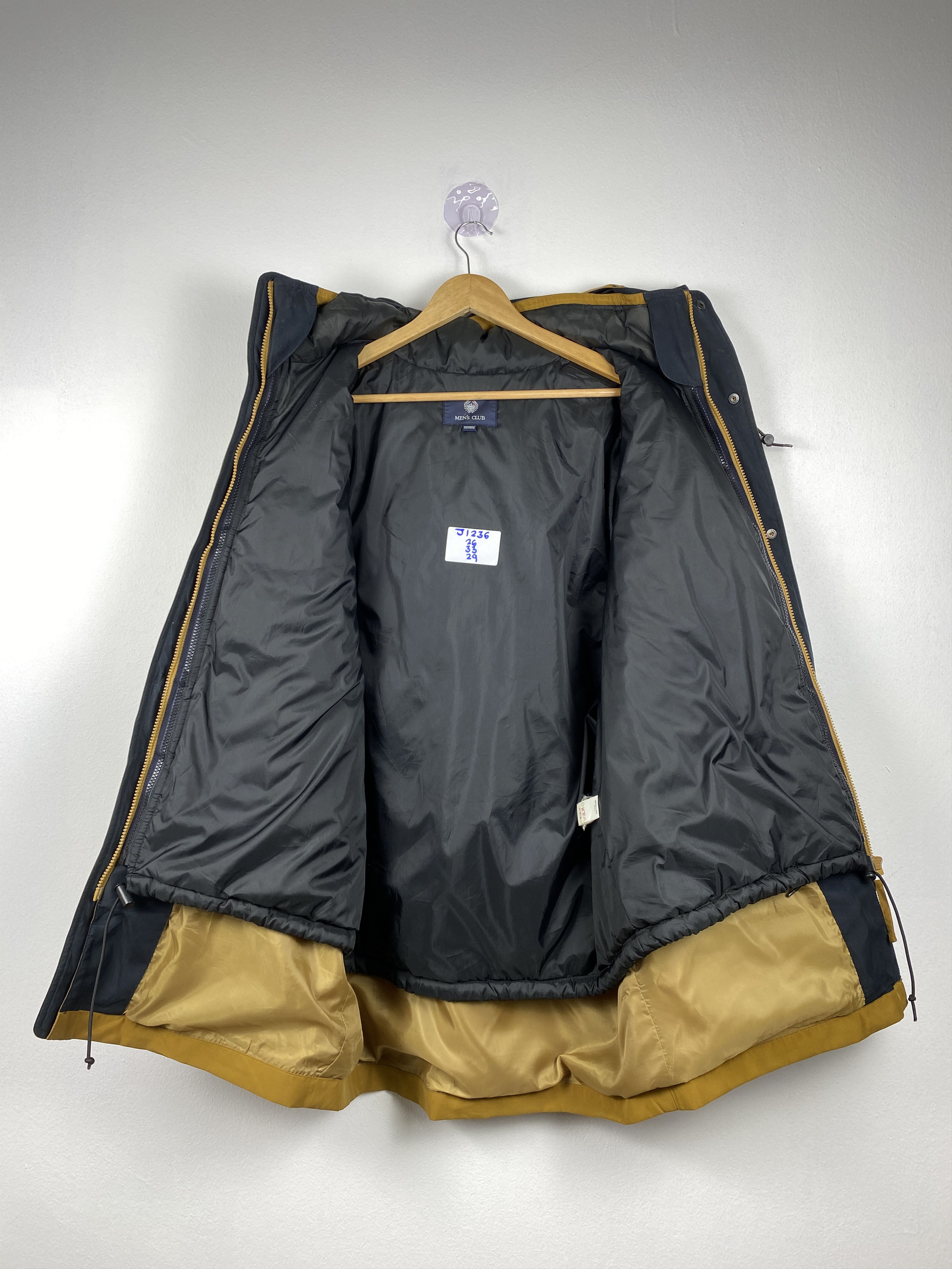 Japanese Brand Vintage Men Club Hoodie Zip Up Parkas Jacket J1236 Size US L / EU 52-54 / 3 - 9 Thumbnail