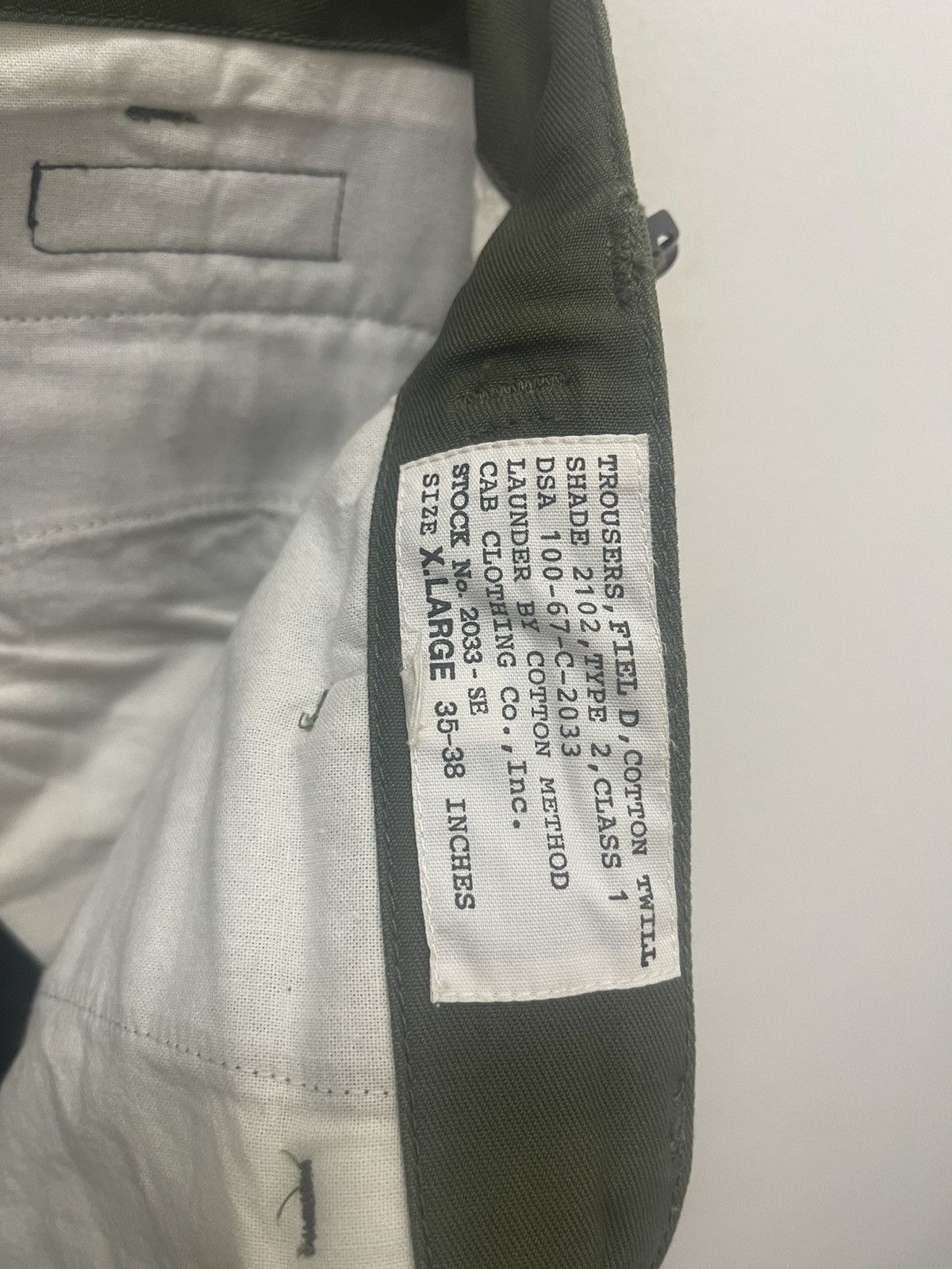 Japanese Brand Rare Vintage MUGEN DESIGN JAPAN Destroy Cargo Military Pant Size US 36 / EU 52 - 8 Thumbnail