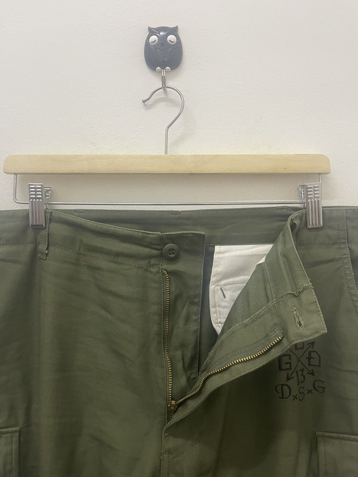Japanese Brand Rare Vintage MUGEN DESIGN JAPAN Destroy Cargo Military Pant Size US 36 / EU 52 - 7 Thumbnail