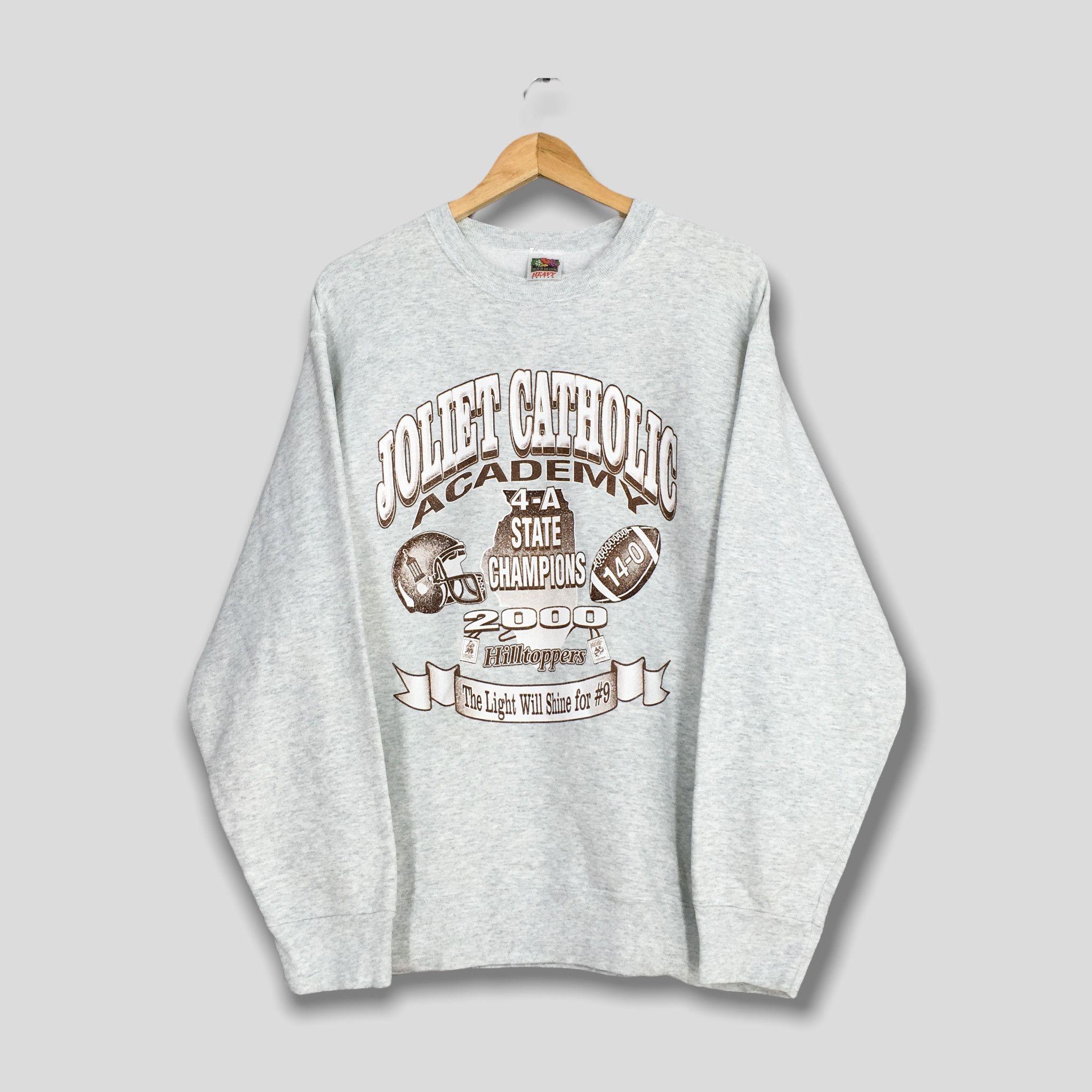 Vintage Joliet Catholic Academy Football Sweatshirt Large